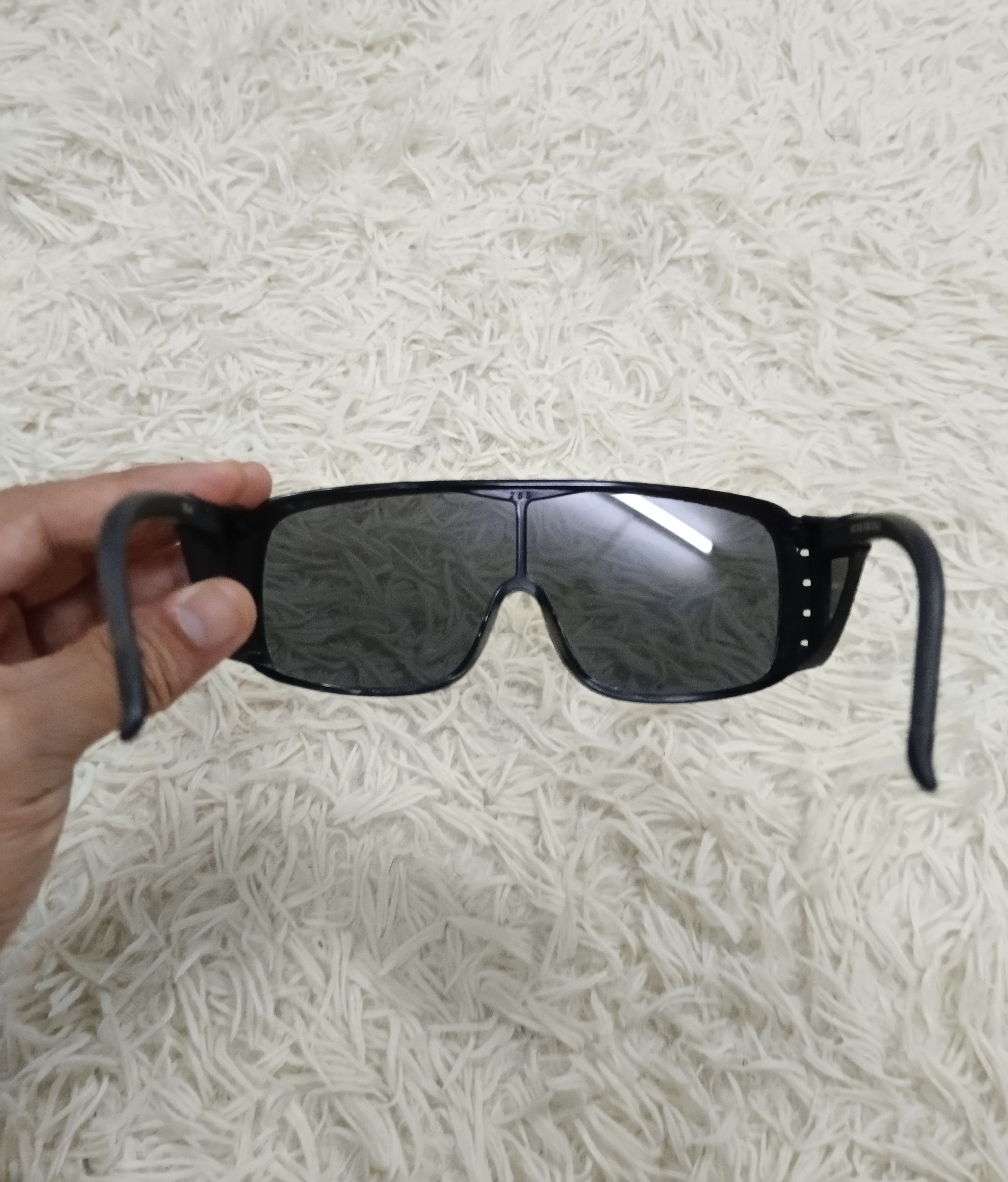 Vintage VINTAGE ALPINA OPTI-VIS OVERSIZE PLASTIC BLACK Size ONE SIZE - 4 Thumbnail