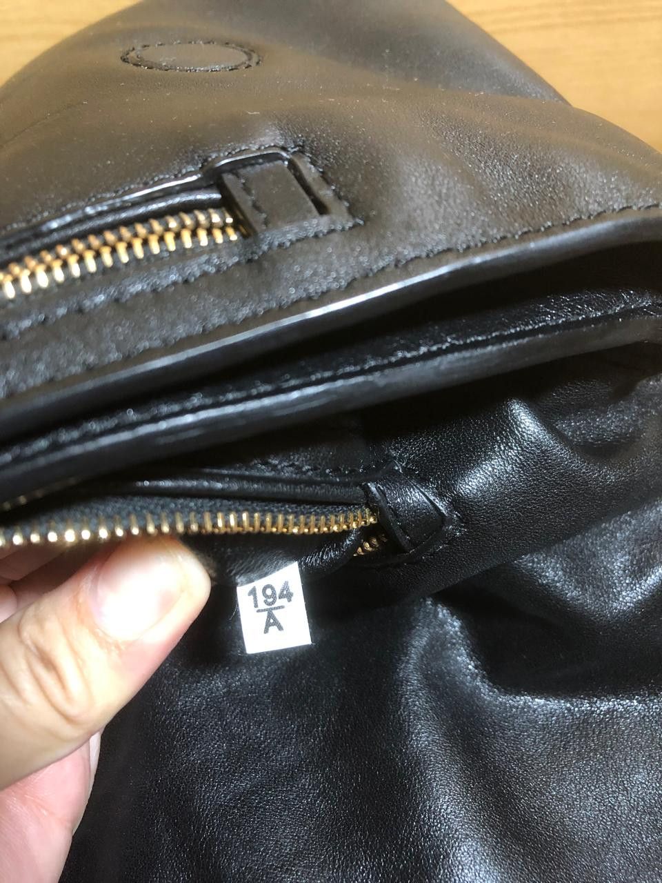 Miu Miu Miu Miu Black Nappa Biker Leather Slingbag / Clutch Size ONE SIZE - 8 Thumbnail