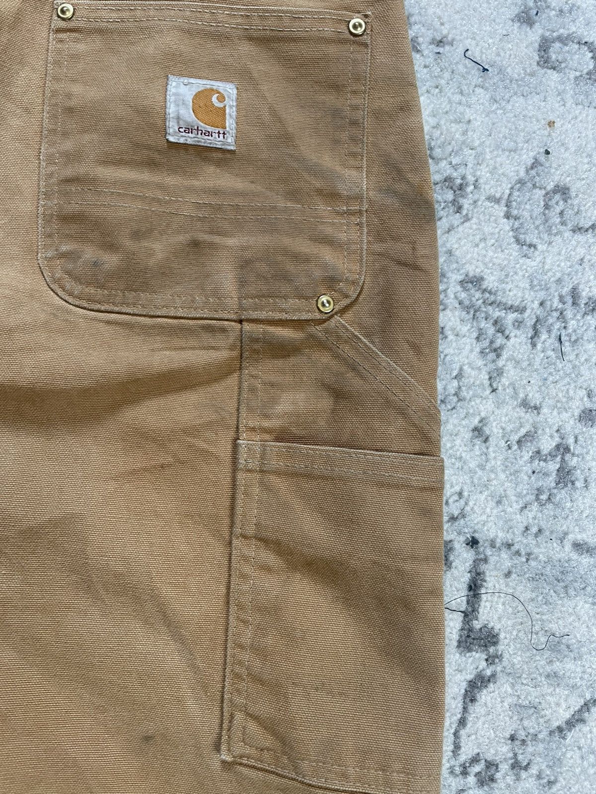 Carhartt Pantalon carhartt Double knee workwear vintage 30x34US Size US 30 / EU 46 - 8 Thumbnail
