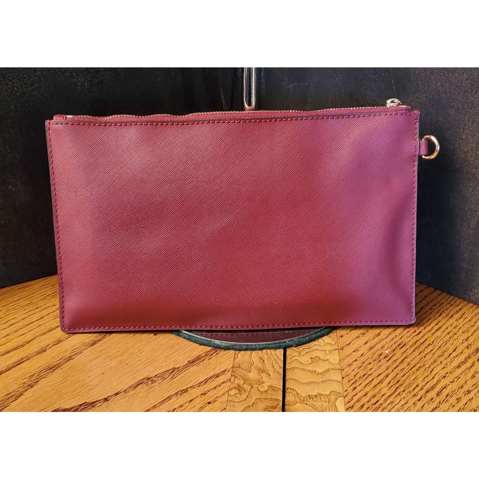 Michael Kors Michael Kors Reversible Tote Burgundy Cream & Leather Insert Size ONE SIZE - 13 Thumbnail