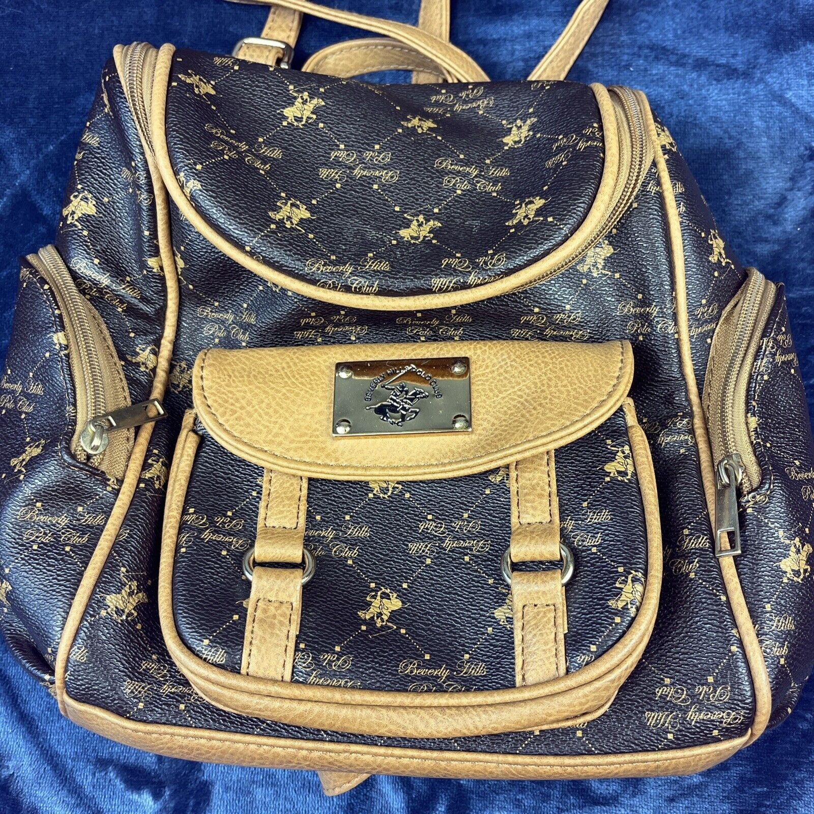 Other Y2K Beverly Hills Polo Club Mini Backpack Prep Golf Academia Size ONE SIZE - 2 Thumbnail