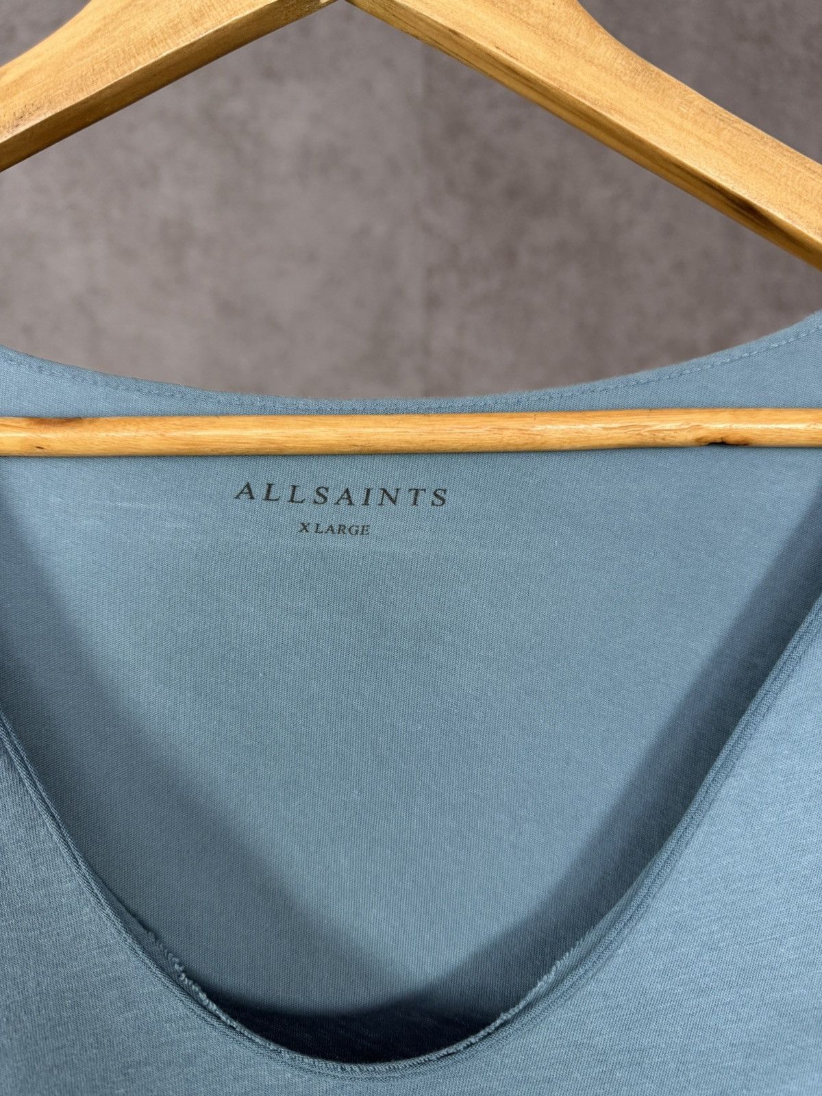 Allsaints × Designer Allsaints designer v neck logo tee Size US XL / EU 56 / 4 - 3 Thumbnail
