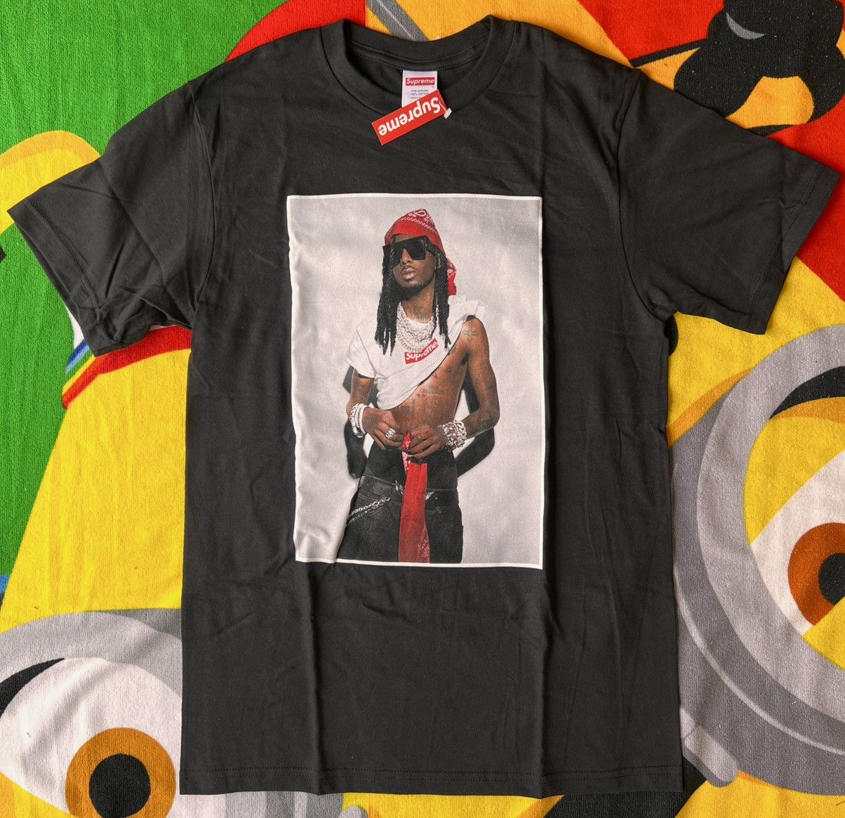 Supreme Supreme Playboi Carti Photo Tee black L tshirt rap trap Size US L / EU 52-54 / 3 - 15 Thumbnail