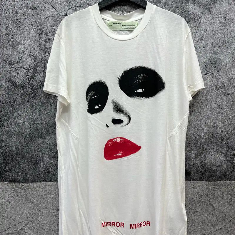 Off-White Off-White Men’s Graphic Cotton T-Shirt 0089 Size US XXS / EU 40 - 1 Thumbnail
