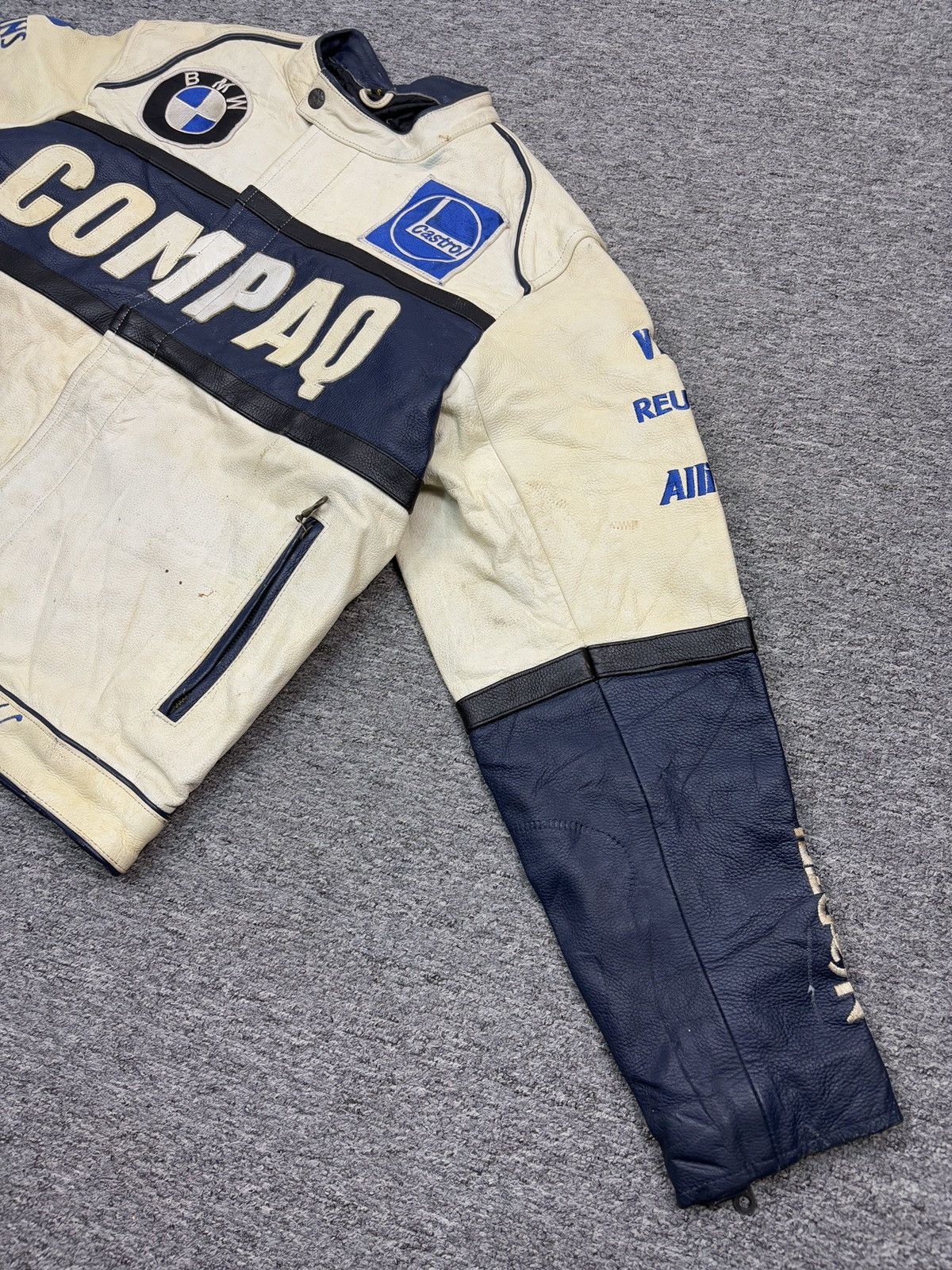 BMW Vintage BMW Leather Jacket Racing Biker Size US S / EU 44-46 / 1 - 10 Thumbnail