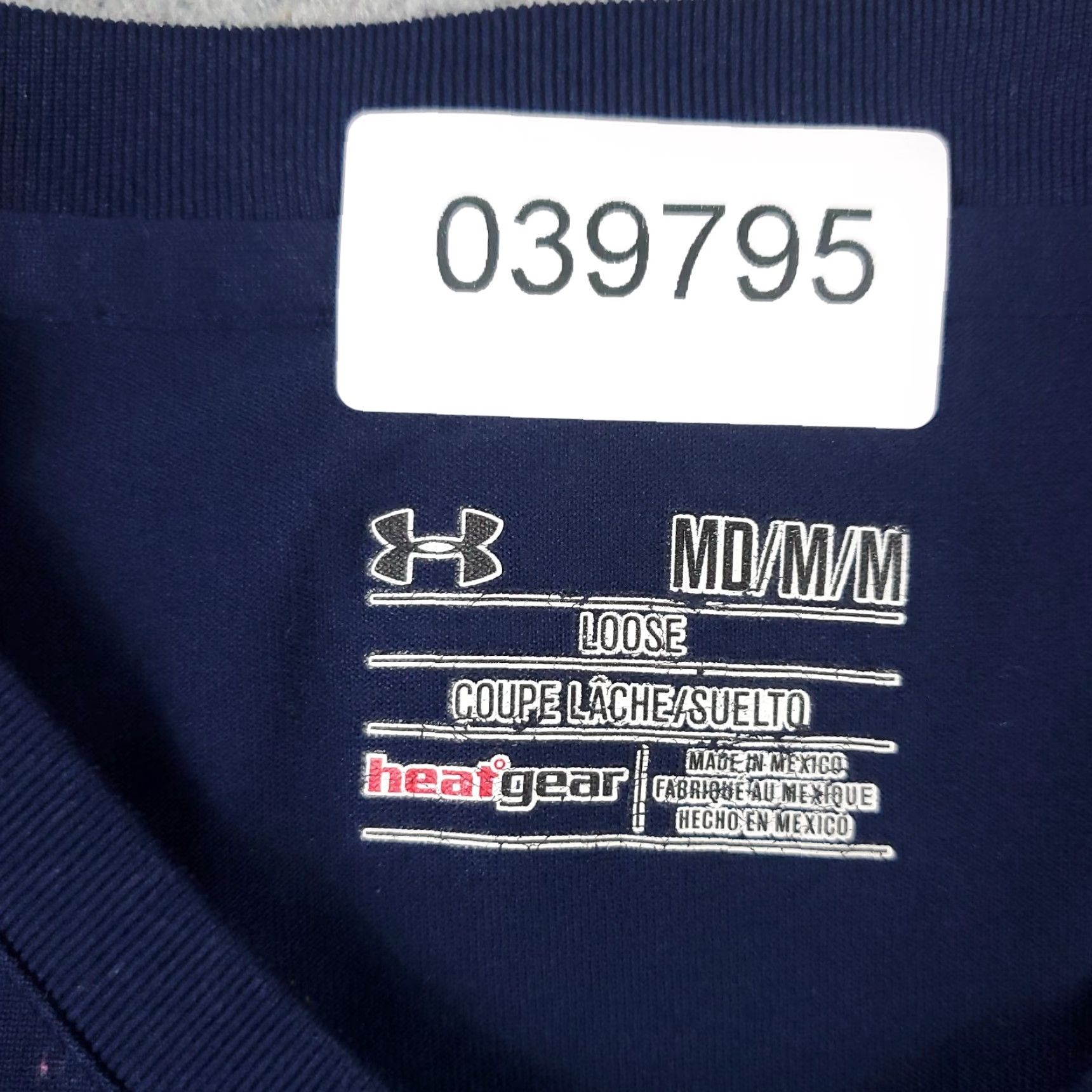 Under Armour Under Armour Shirt Mens M Blue Short Sleeve Pullover Activewear Logo Breathable Lightweight All Seasons Size US M / EU 48-50 / 2 - 7 Thumbnail