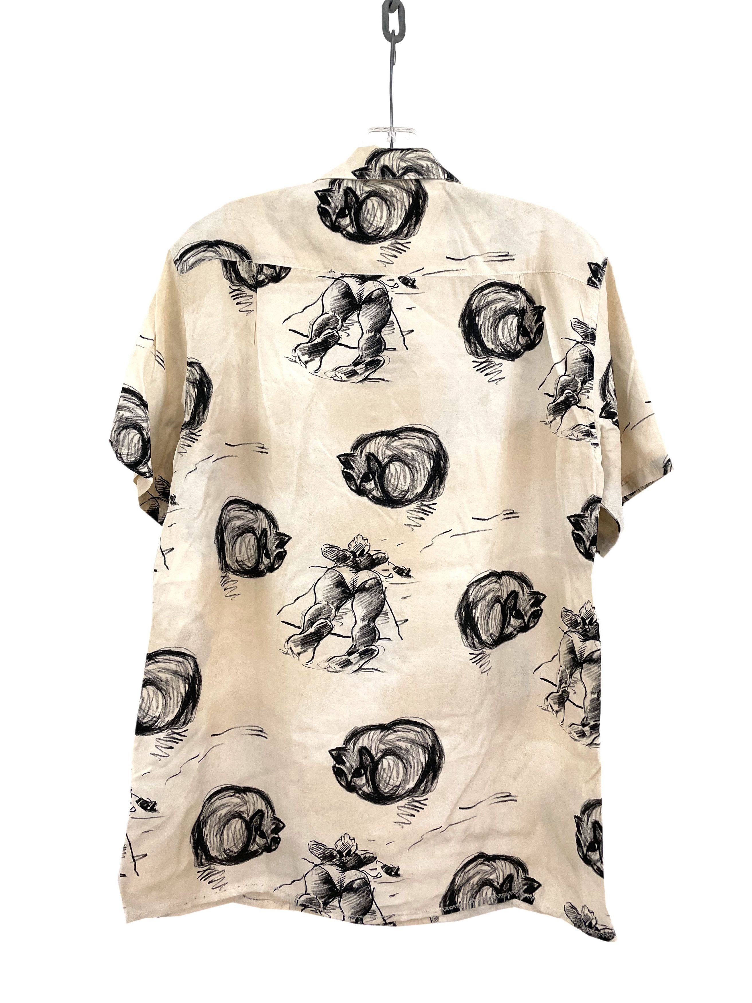 Kapital Sleepy Cat Shirt Size US L / EU 52-54 / 3 - 6 Thumbnail