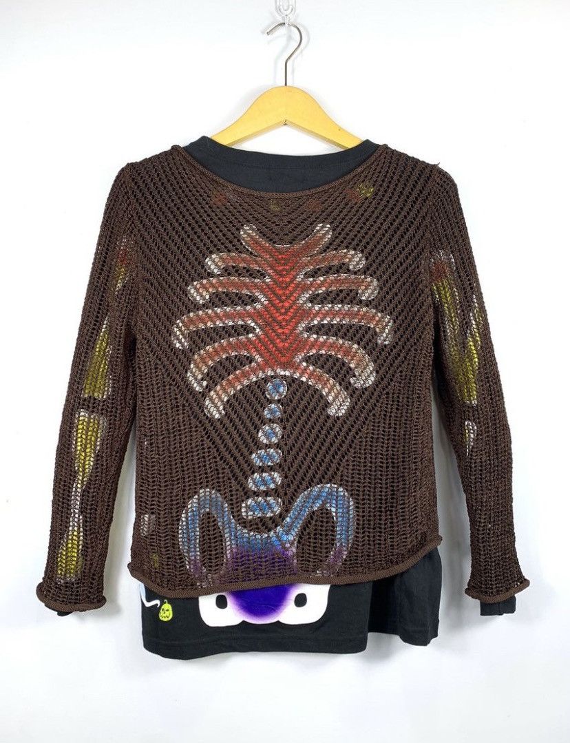 20471120 Archive Open Knitted Sid Vicious Style Size US S / EU 44-46 / 1 - 2 Thumbnail