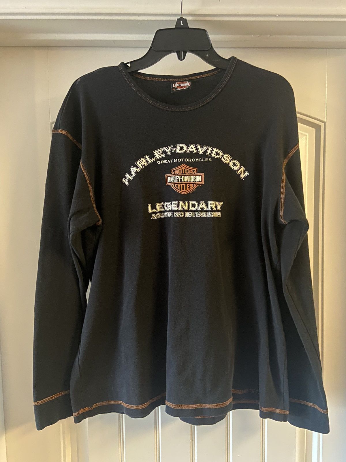 Harley Davidson Harley Davidson Legendary Eagle’s Nest Long Sleeve Shirt Size US XL / EU 56 / 4 - 1 Thumbnail