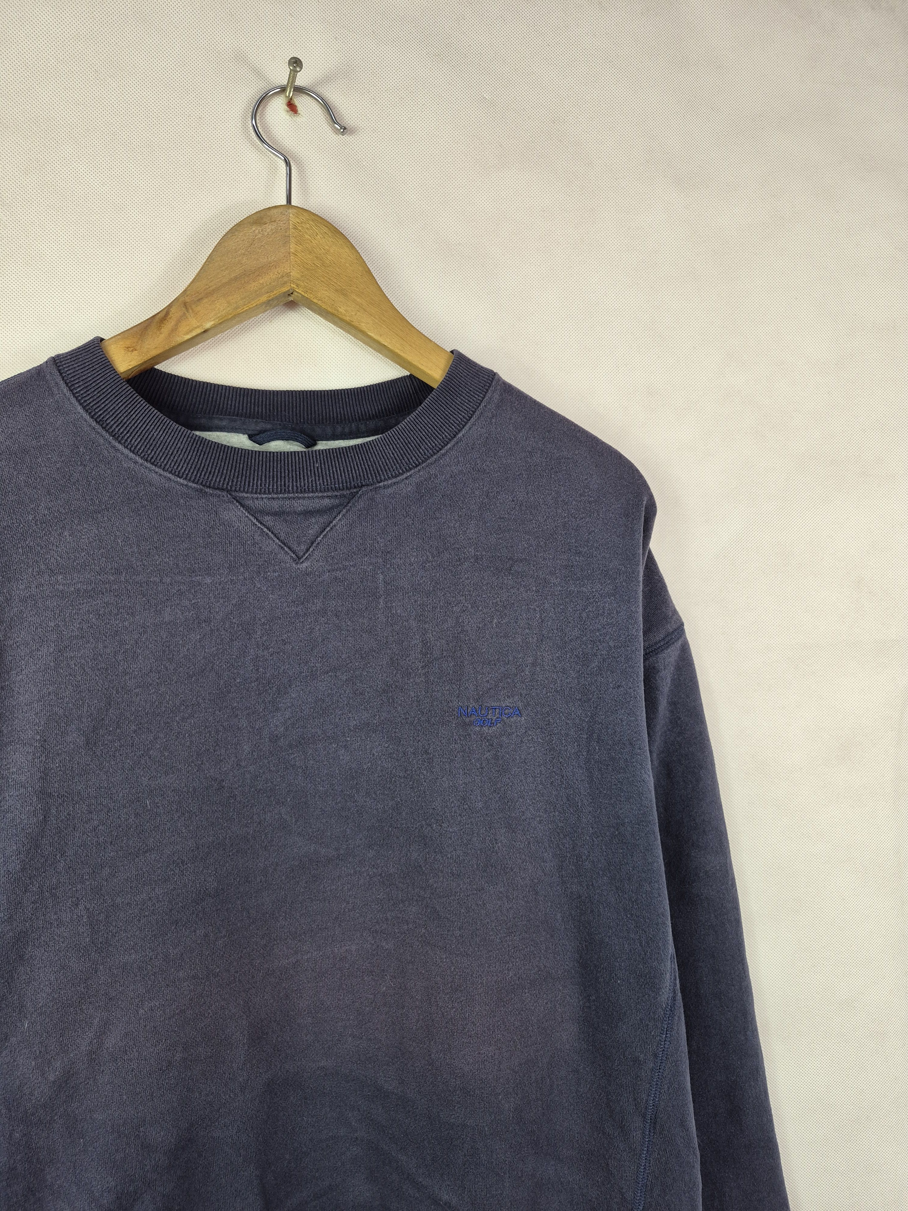 Nautica 🔥 Nautica Golf Small Logo Embroided Sweatshirt Size US L / EU 52-54 / 3 - 2 Thumbnail