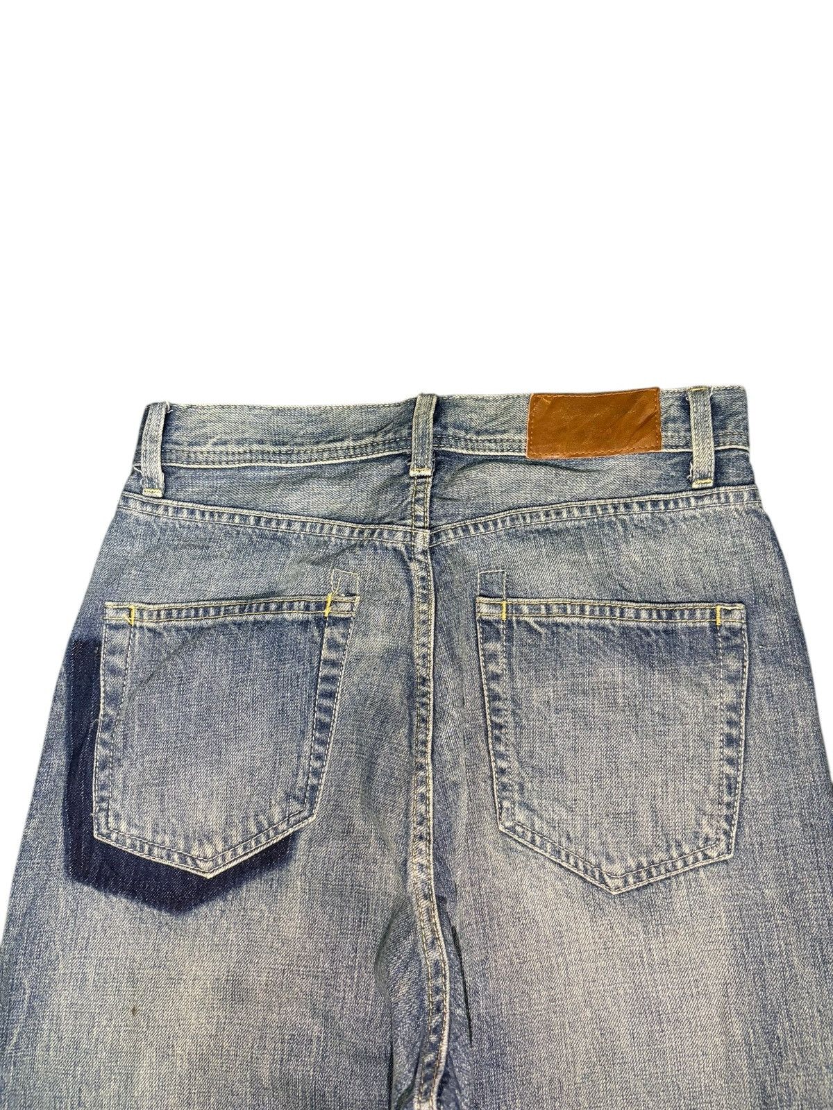 Acne Studios Vintage Japanese Brand Mud Wash Distress Baggy Jeans Size 27" / US 4 / IT 40 - 4 Thumbnail