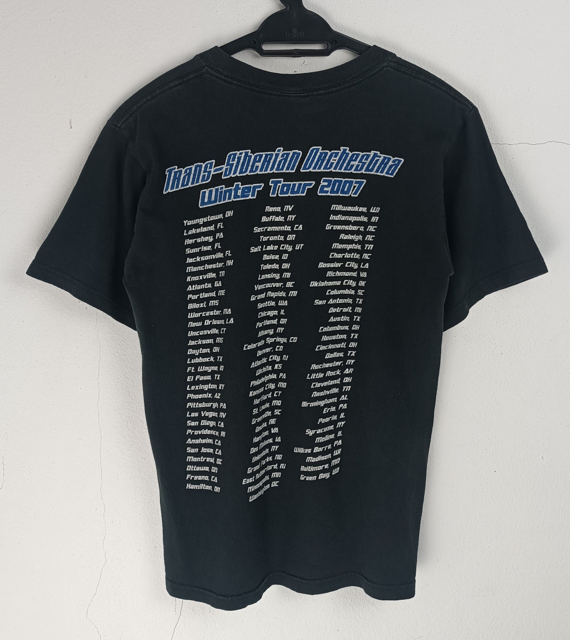 Band Tees VINTAGE '07 TRANS-SIBERIAN ORCHESTRA testament creed nirvana Size US S / EU 44-46 / 1 - 4 Thumbnail