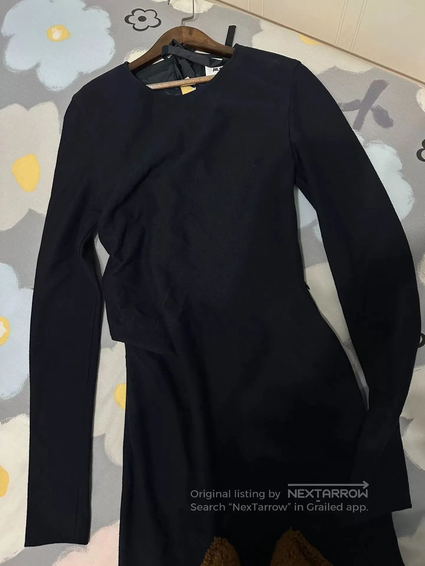 Jil Sander Jil Sander Wool Dress for Tall Women. Size M / US 6-8 / IT 42-44 - 3 Thumbnail