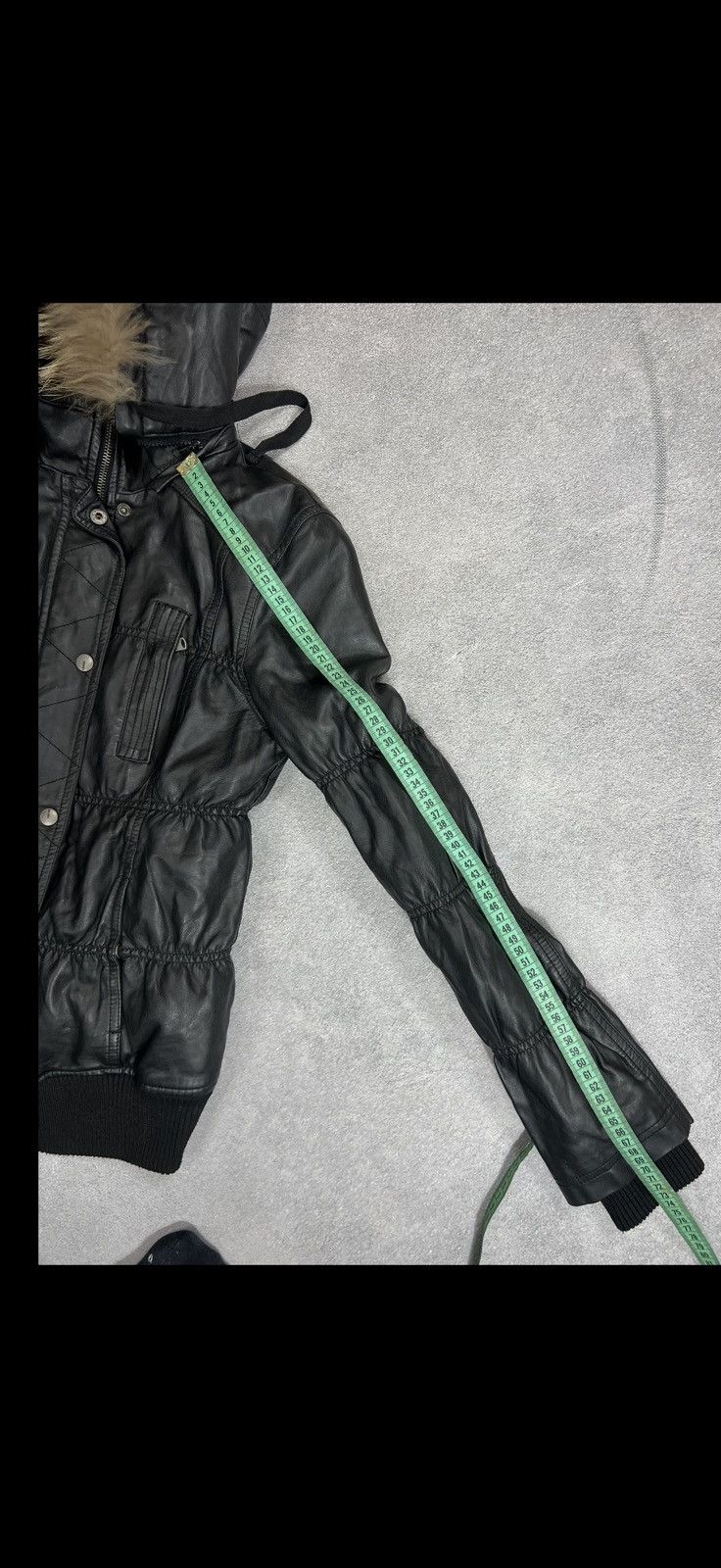 Japanese Brand Vintage Streetwear 90s Leather Cargo Multi-Zip Bomber Jacket Size US S / EU 44-46 / 1 - 8 Thumbnail