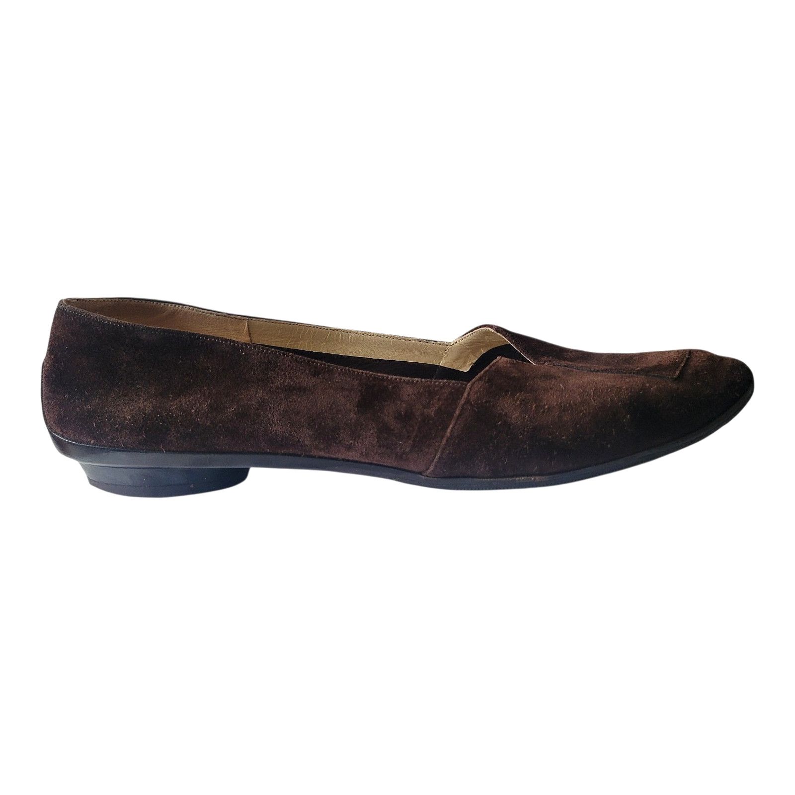 Salvatore Ferragamo Salvatore Ferragamo Women Brown Suede Shoes Sze EU 39 / US 9 Size US 9 / IT 39 - 3 Thumbnail