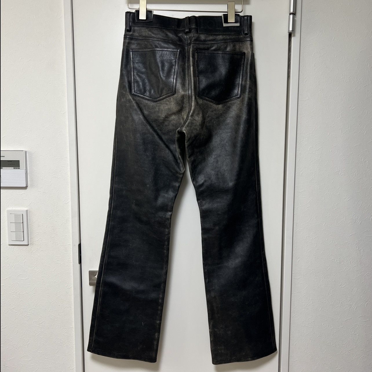Loewe Loewe Calfskin Nappa Leather Pants Size US 30 / EU 46 - 4 Thumbnail