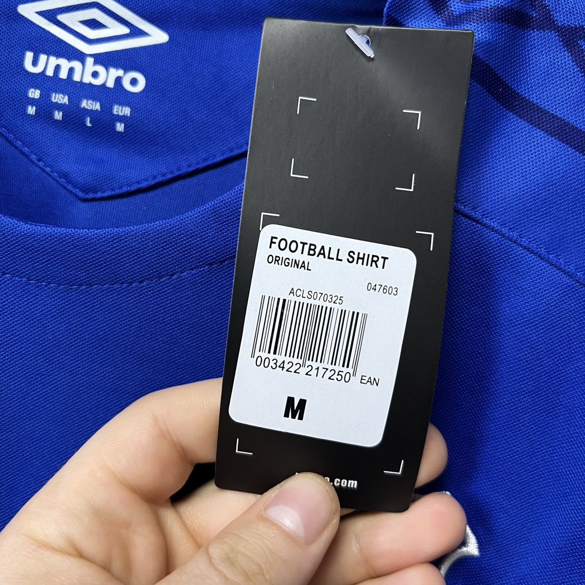 Umbro Umbro Everton Football Soccer Jersey T shirt y2k NWT NEW Size US M / EU 48-50 / 2 - 18 Thumbnail