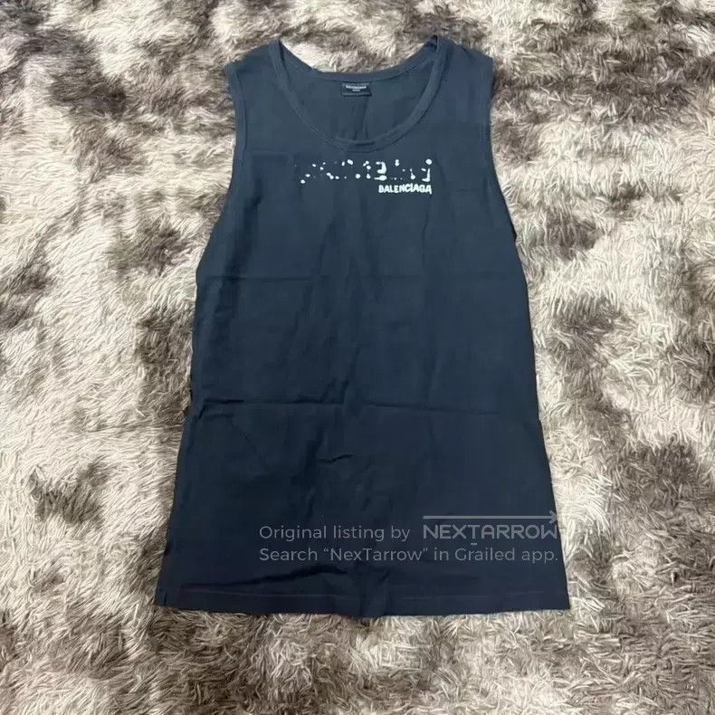 Balenciaga 23ss graffiti vest