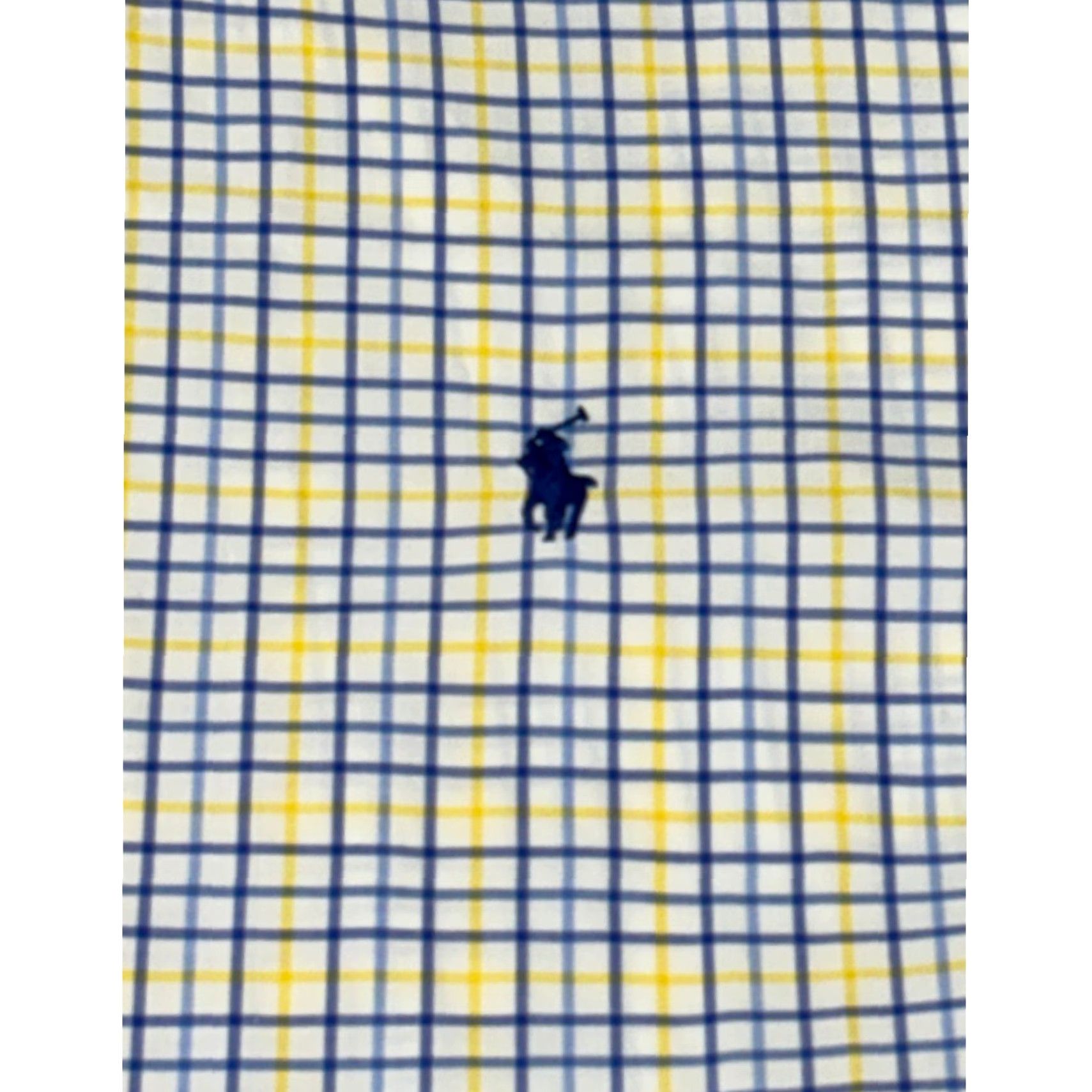 Ralph Lauren Ralph Lauren Mens Button-Down Shirt Yellow Blue Plaid Stretch Cotton L Size US L / EU 52-54 / 3 - 2 Thumbnail