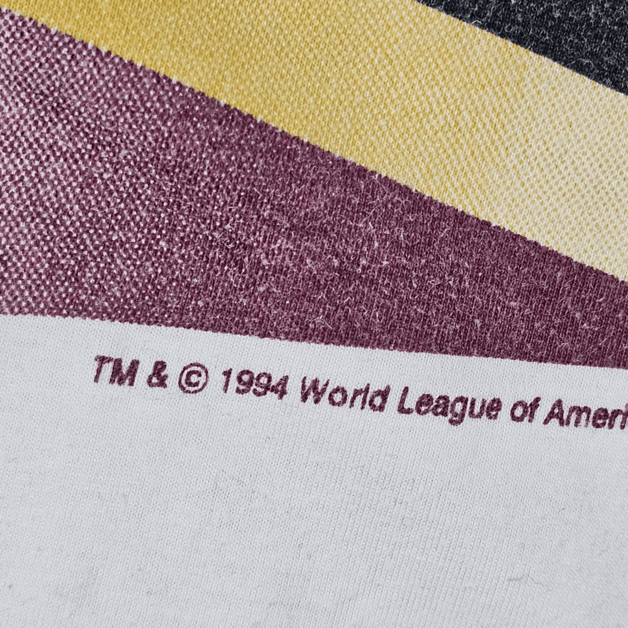 Reebok × Vintage Rhein Fire 90s World League of American Football T-Shirt Size US XXL / EU 58 / 5 - 4 Thumbnail