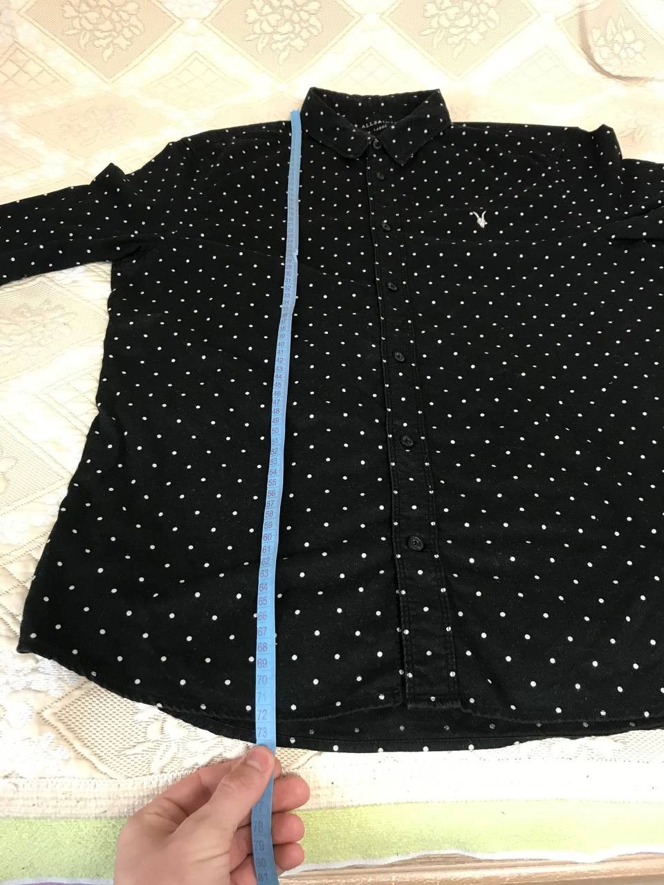 Allsaints 🔥 Allsaints Bethel LS Shirt Button Up Slim Fit Cotton Size US L / EU 52-54 / 3 - 7 Thumbnail