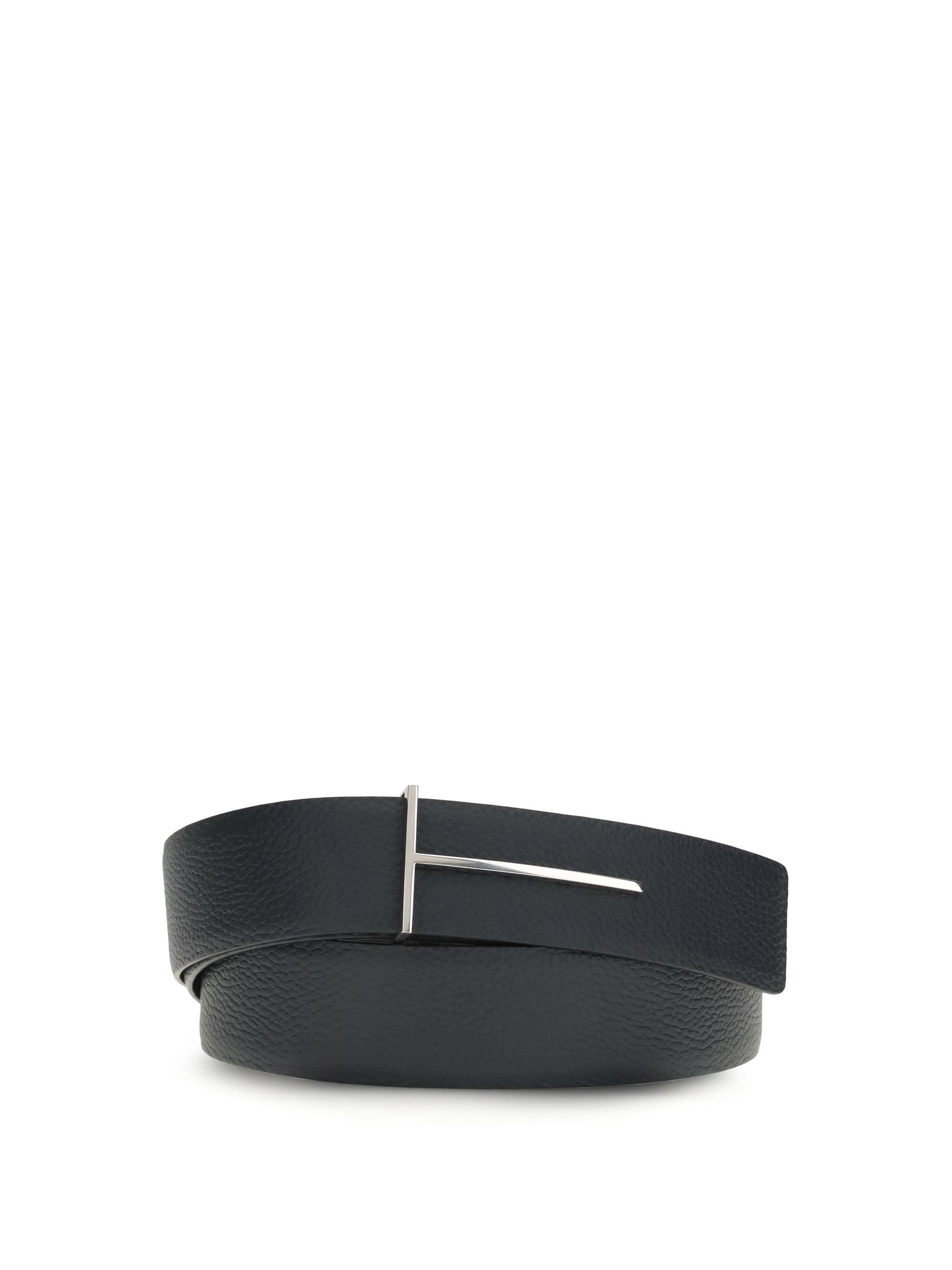 Tom Ford Grain Leather Slim T reversible Belt Size ONE SIZE - 1 Thumbnail