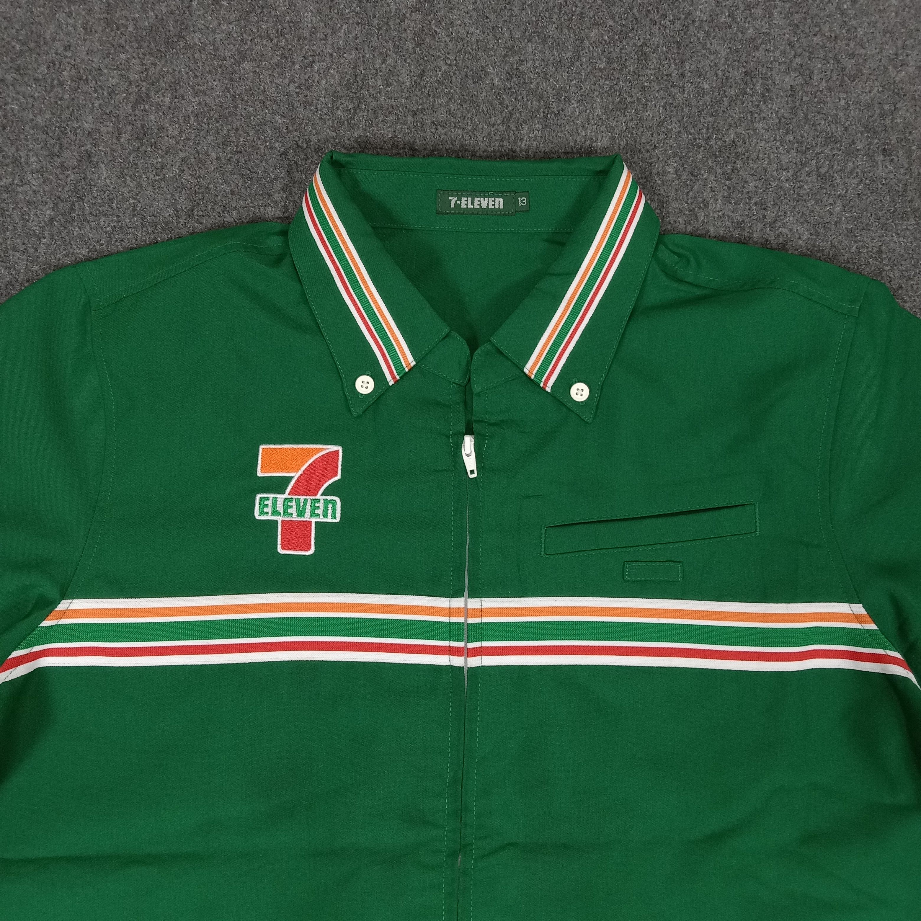 Japanese Brand × Vintage 7 Eleven Japanese Brand Uniform Jacket Size US M / EU 48-50 / 2 - 4 Thumbnail