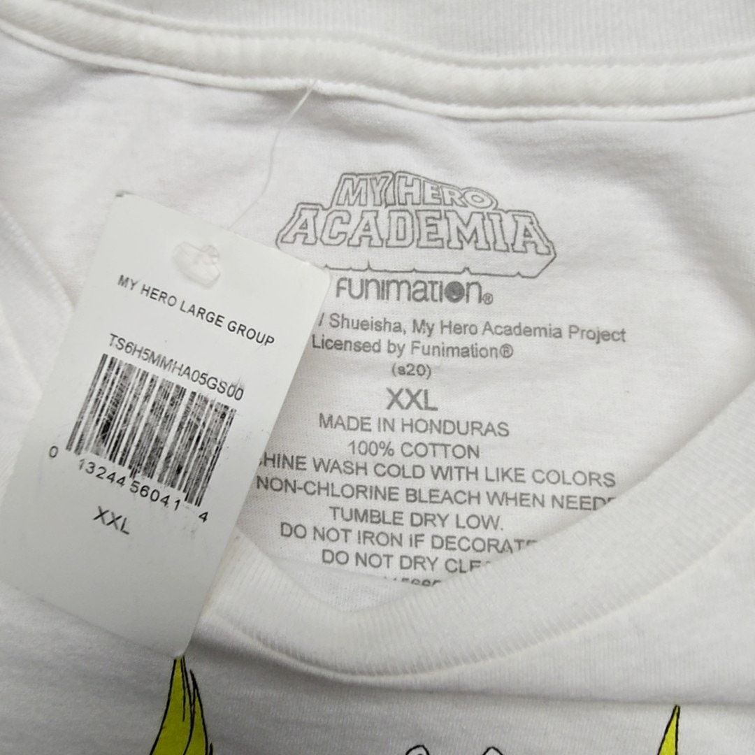 Other My Hero Academia Shirt White XXL Anime Graphic Character Tee Size US L / EU 52-54 / 3 - 5 Thumbnail