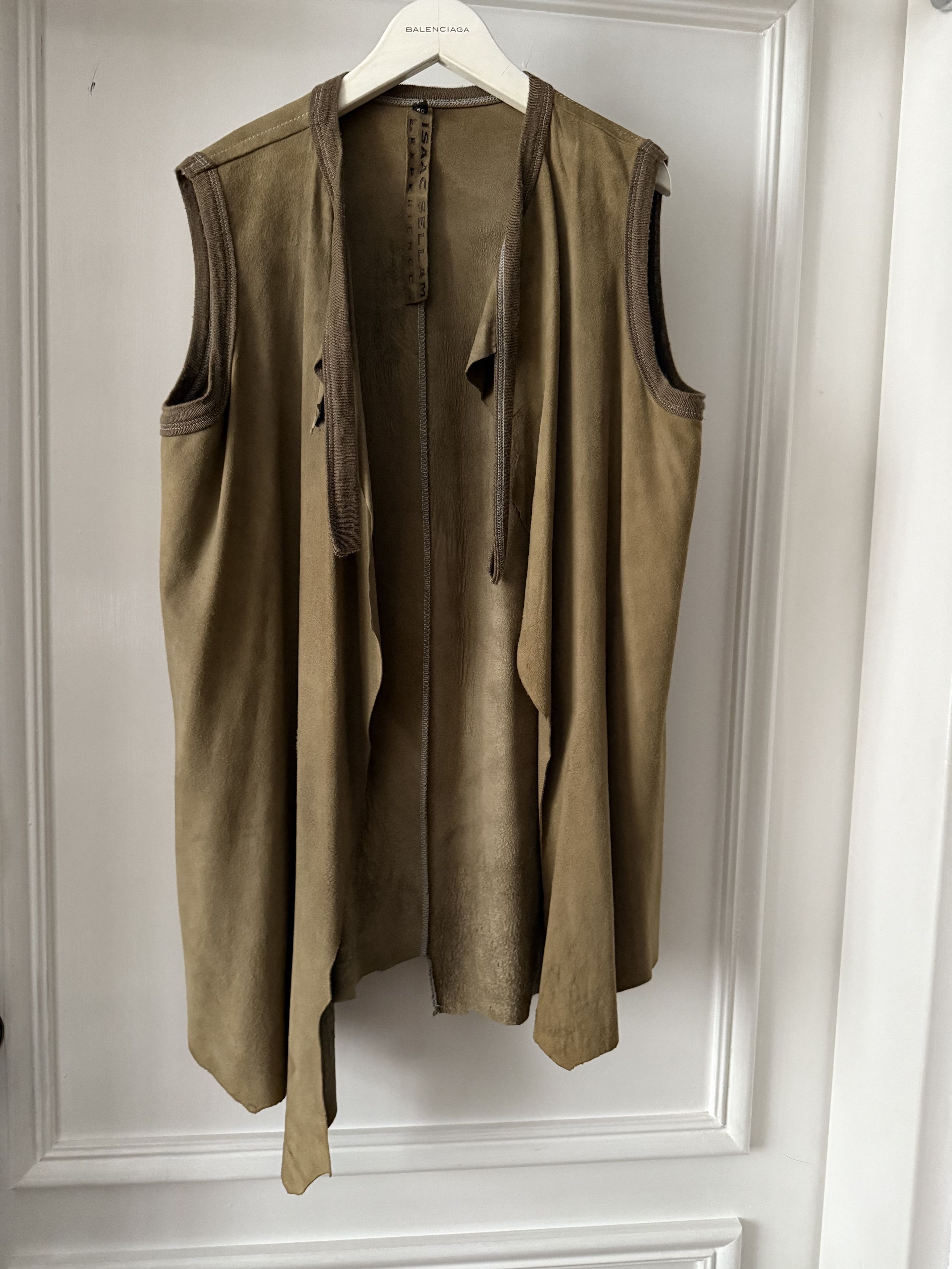 Isaac Sellam Experience ISAAC SELLAM VEST (Worn twice) FR. SIZE -40 Size M / US 6-8 / IT 42-44 - 1 Thumbnail