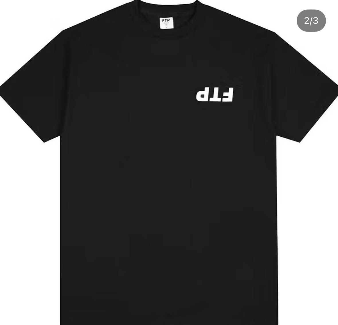 Fuck The Population FTP UPSIDE DOWN LOGO SHIRT Size US XL / EU 56 / 4 - 2 Thumbnail
