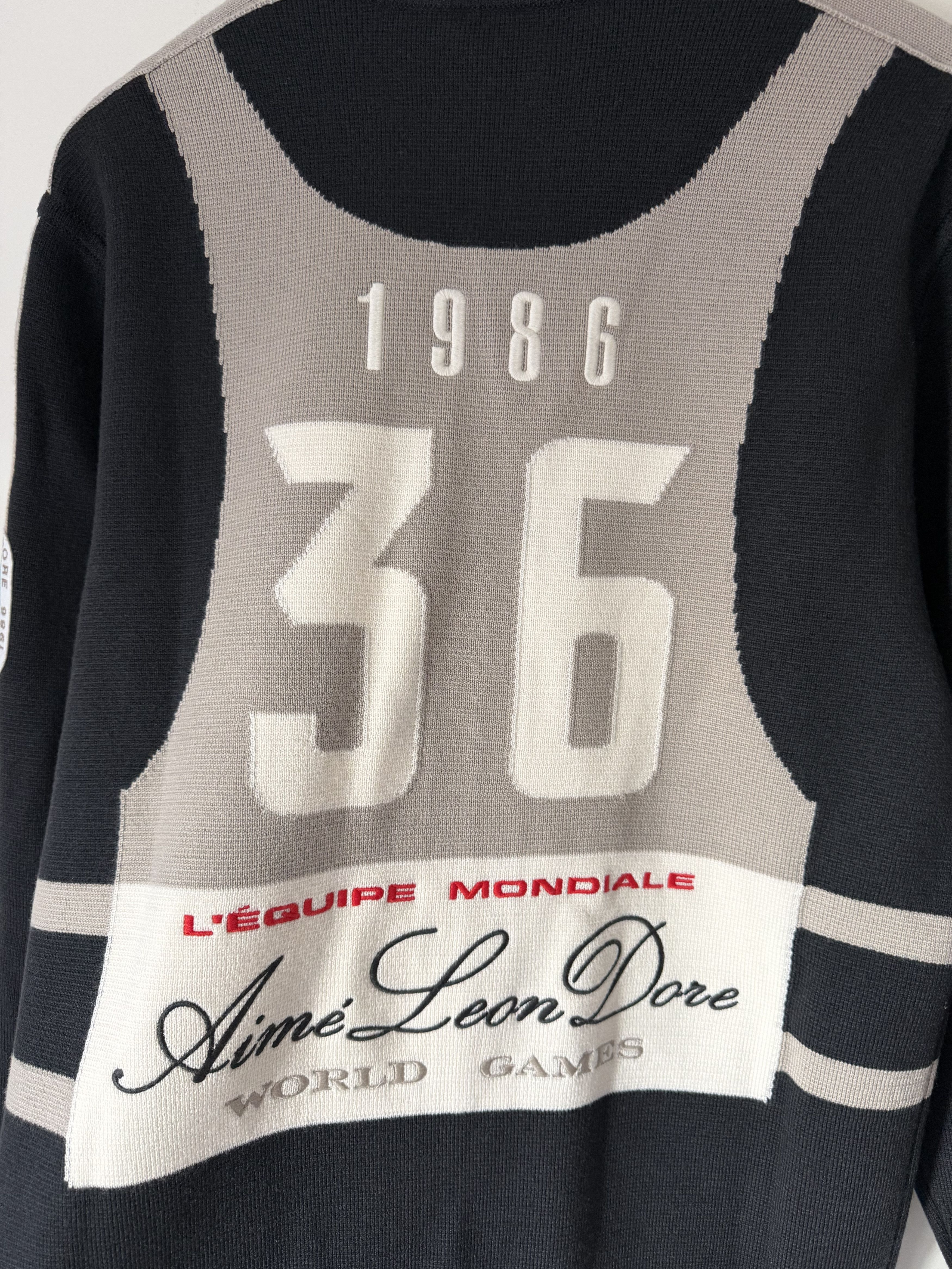 Aime Leon Dore Aime Leon Dore Full Zip Alpine Ski Sweater in Black Size US L / EU 52-54 / 3 - 7 Thumbnail
