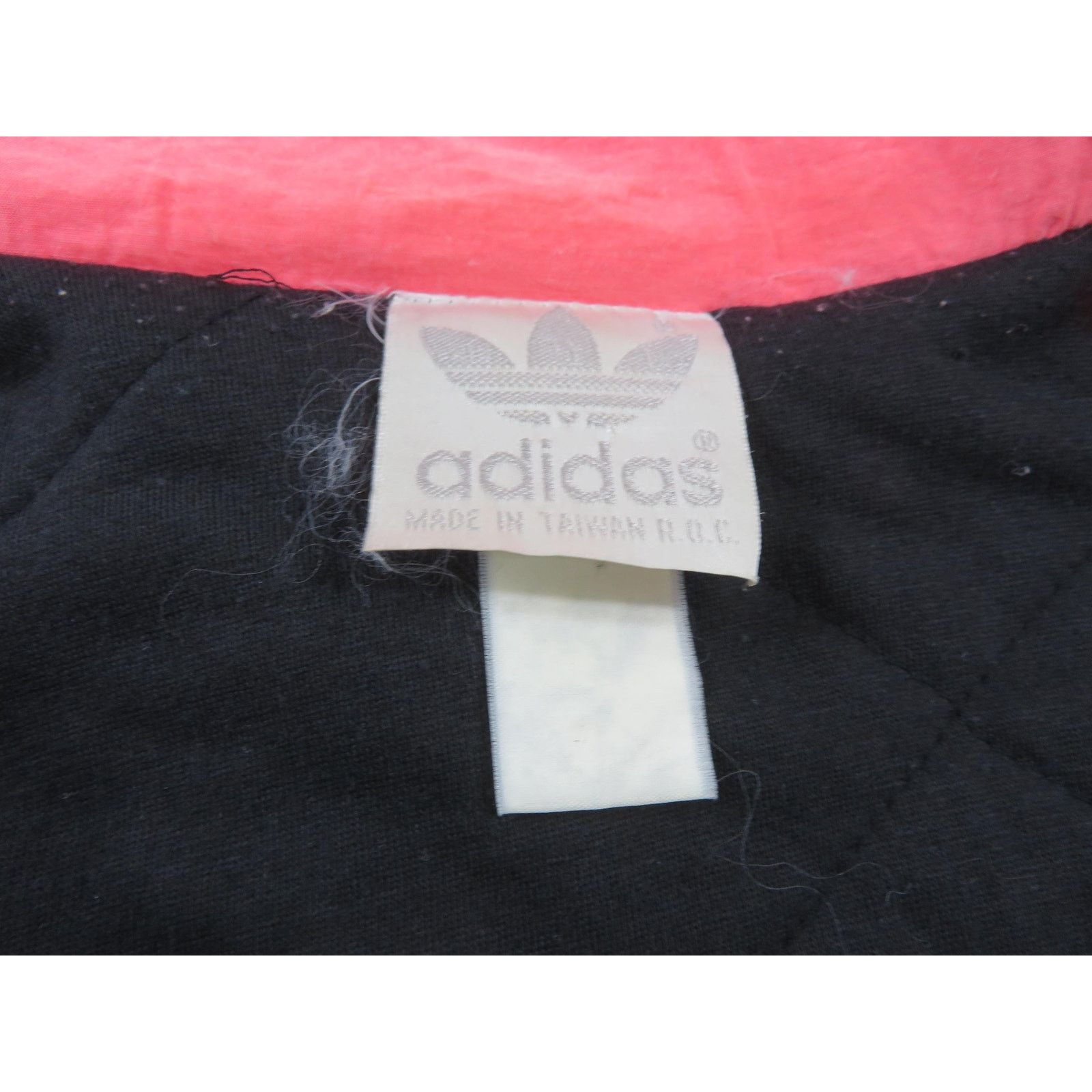 Adidas Adidas Jacket, Black Neon Pink, Women's Sz M 1980s Size M / US 6-8 / IT 42-44 - 5 Thumbnail