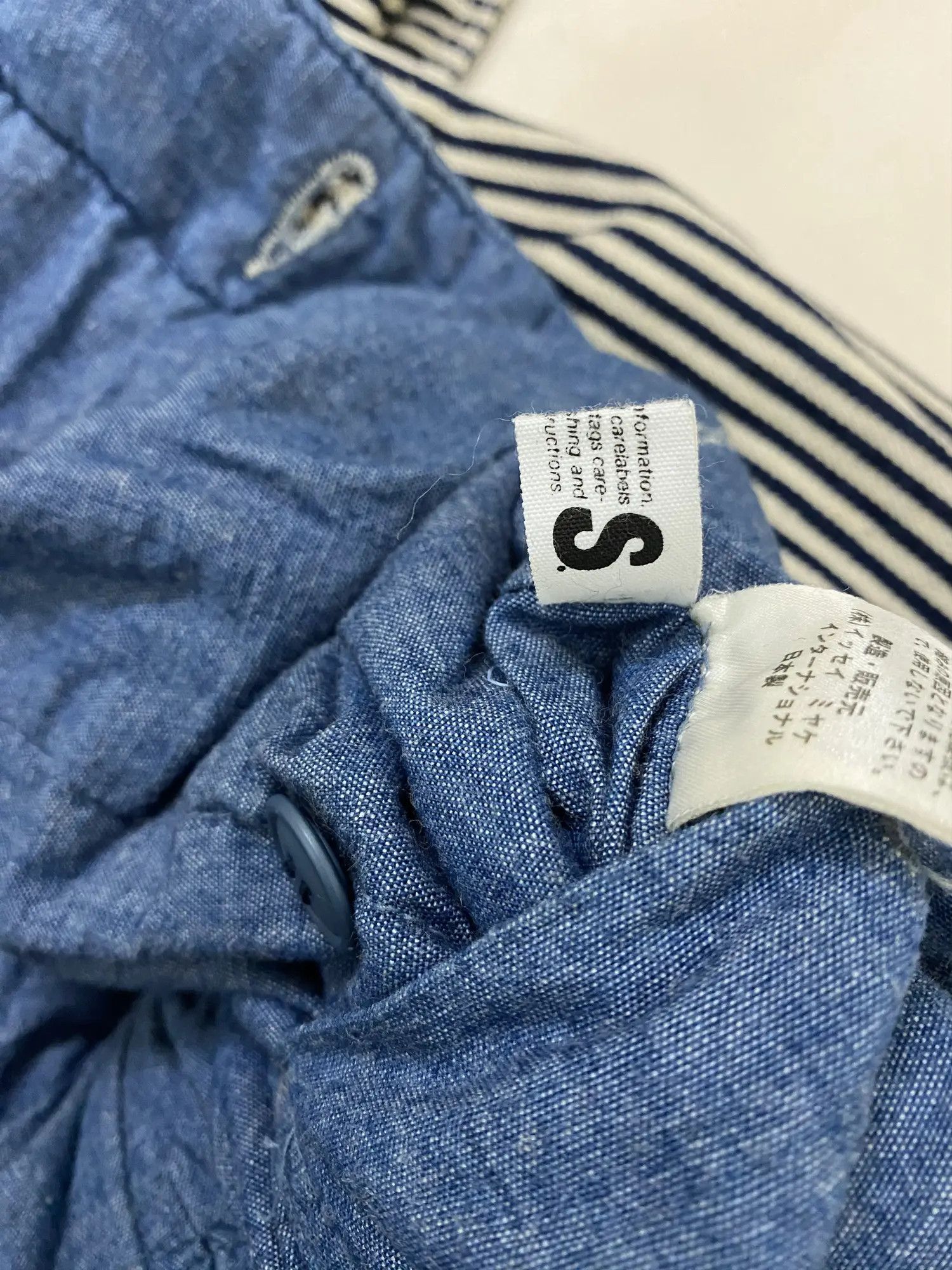 Issey Miyake Achieve 1988 Issey Miyake Hikory Hoodie Flap Jacket Size US S / EU 44-46 / 1 - 16 Thumbnail