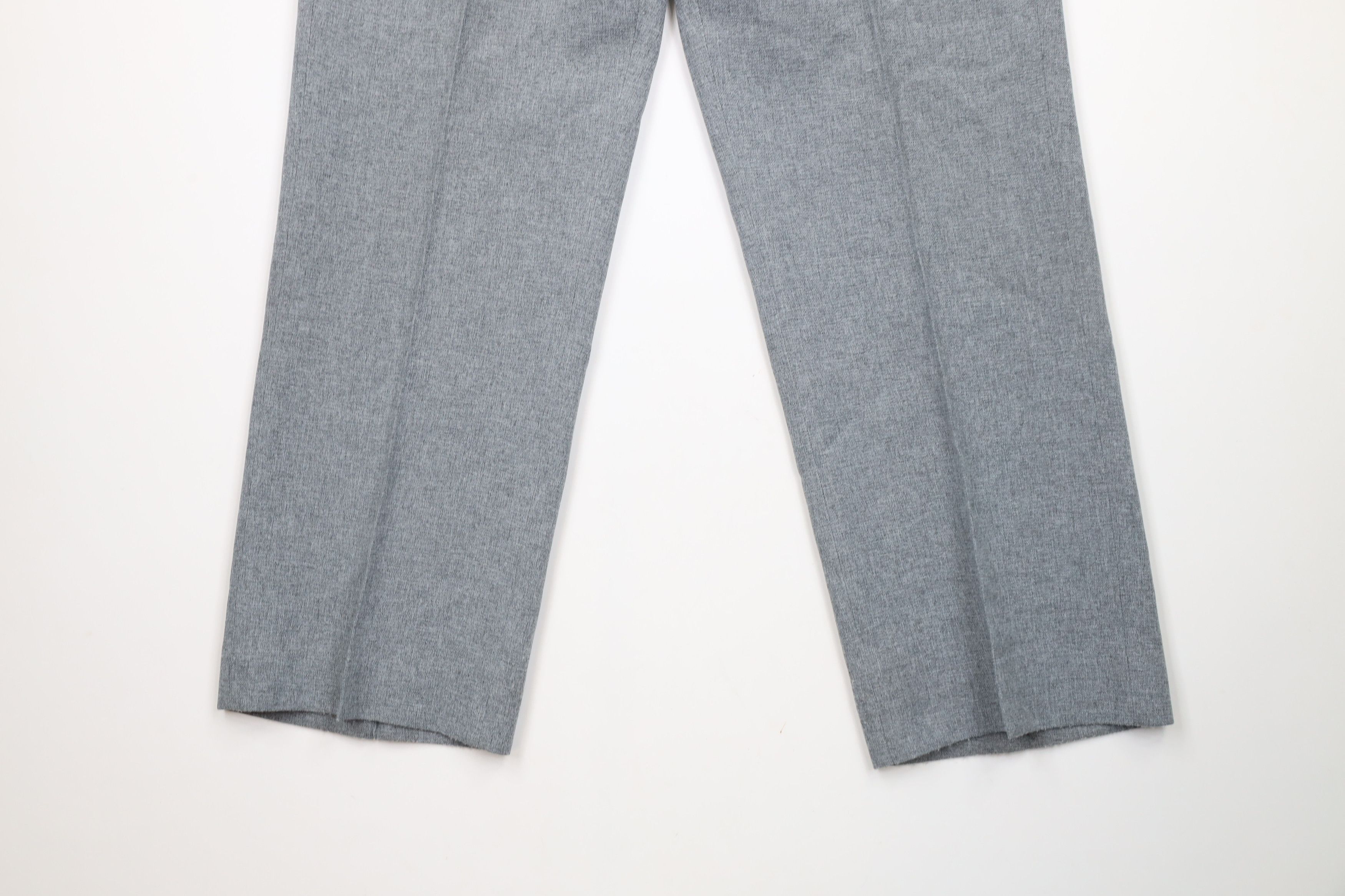 Levi's × Vintage Vintage 70s Levis Bell Bottoms Chino Pants Heather Gray USA Size US 36 / EU 52 - 4 Thumbnail
