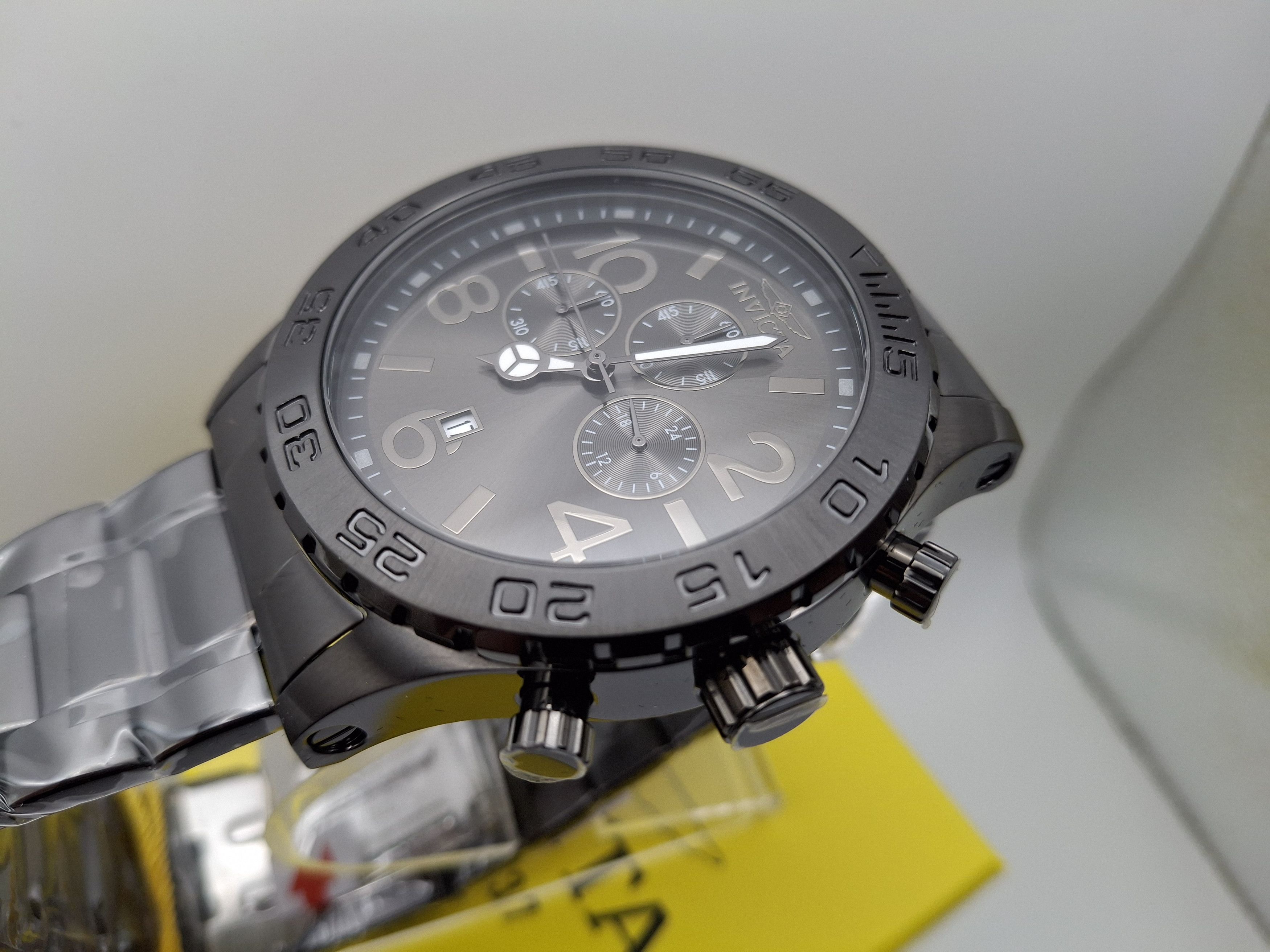 Invicta Invicta Specialty Pulse 1272 50mm Gunmetal Steel Watch NEW Size ONE SIZE - 4 Thumbnail