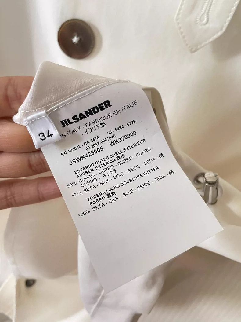 Jil Sander Jil Sander Oversized Tencel Short Sleeve Shirt Size 4XL / US 24-26 - 7 Thumbnail