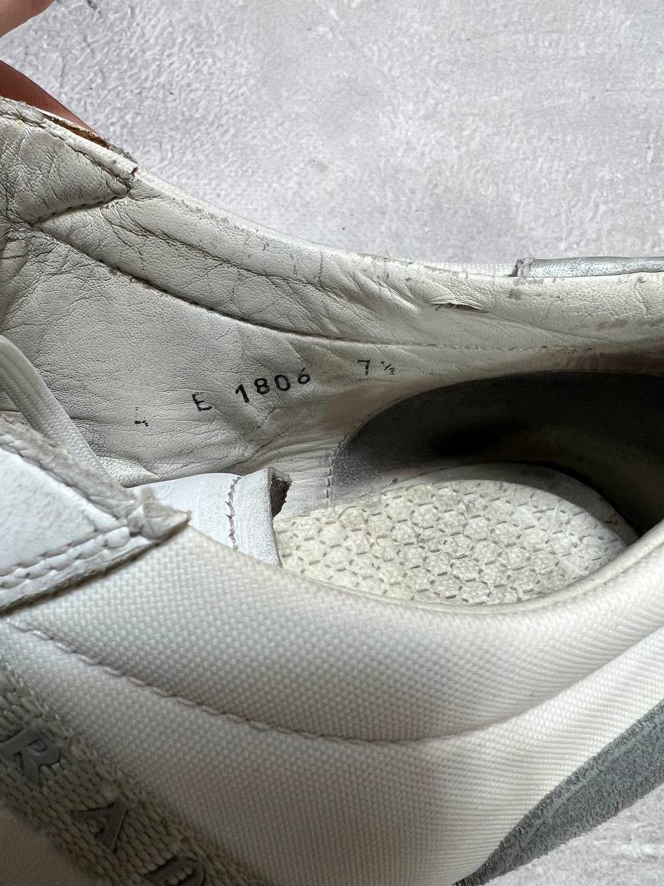 Prada Prada Leather Sneakers Size US 7.5 / EU 40-41 - 14 Thumbnail