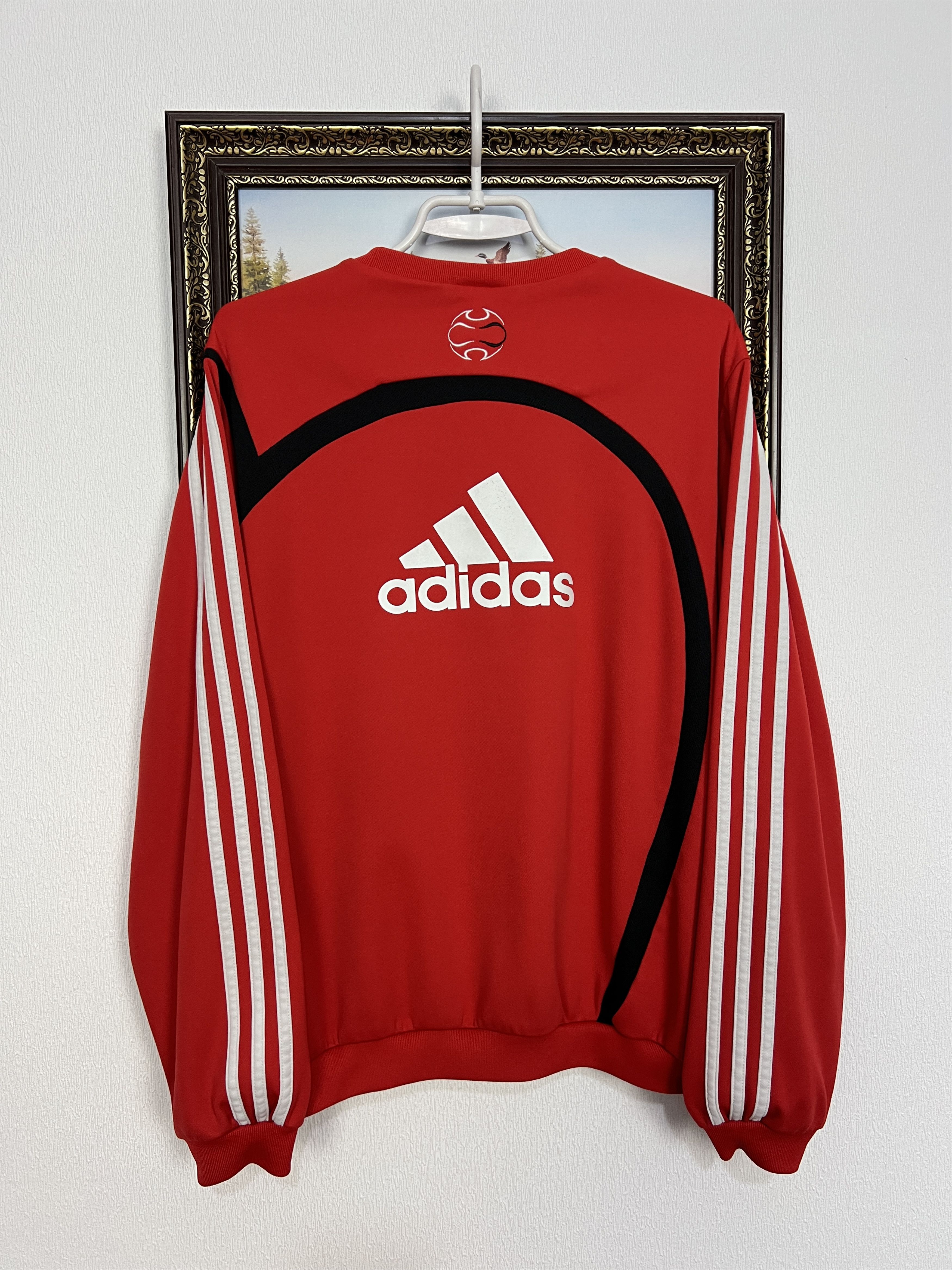 Adidas Liverpool Football Sweatshirt Track Top Crewneck Rare Size US M / EU 48-50 / 2 - 10 Thumbnail