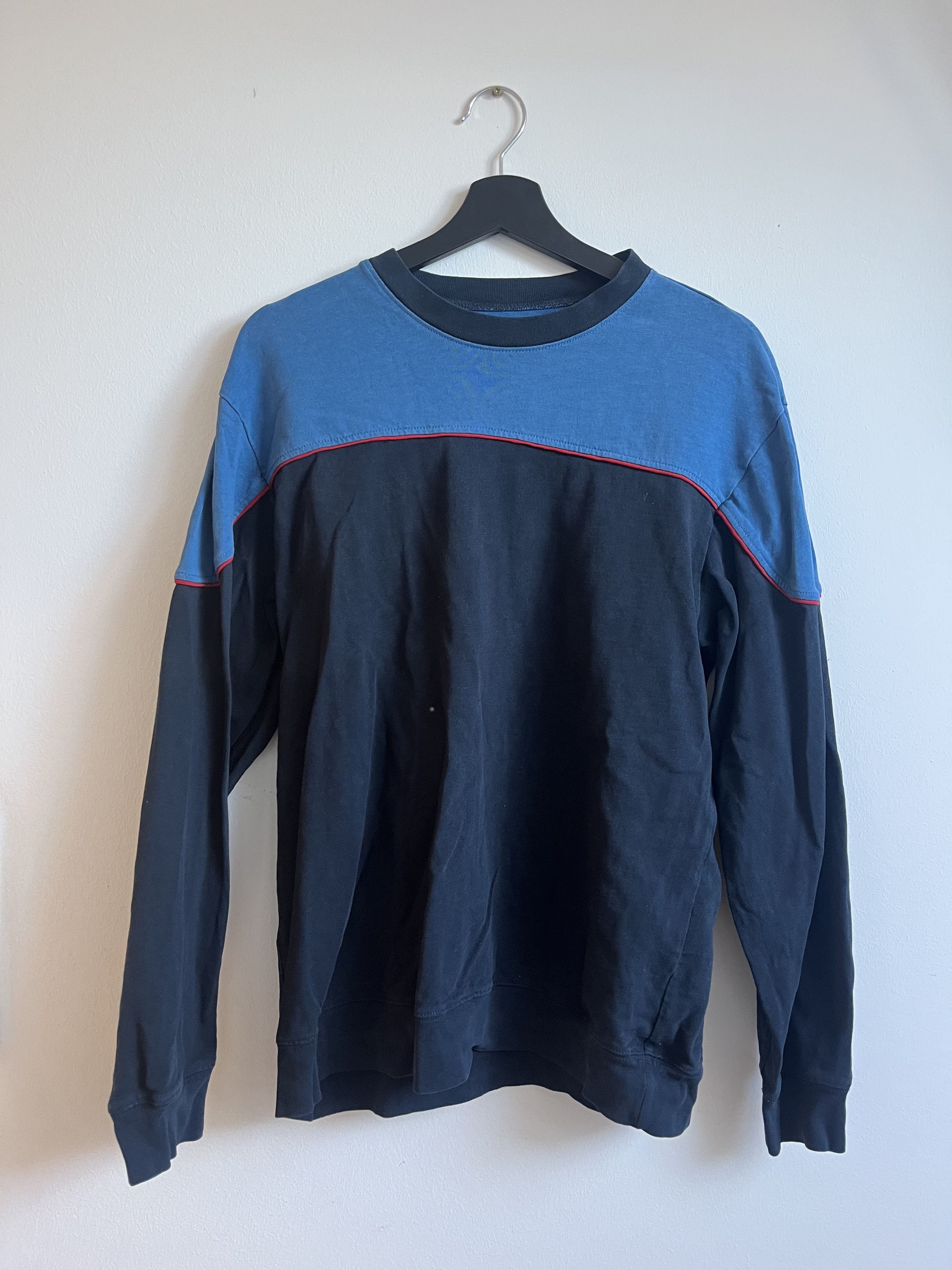 Supreme Yoke piping L/S Navy Size US M / EU 48-50 / 2 - 1 Thumbnail