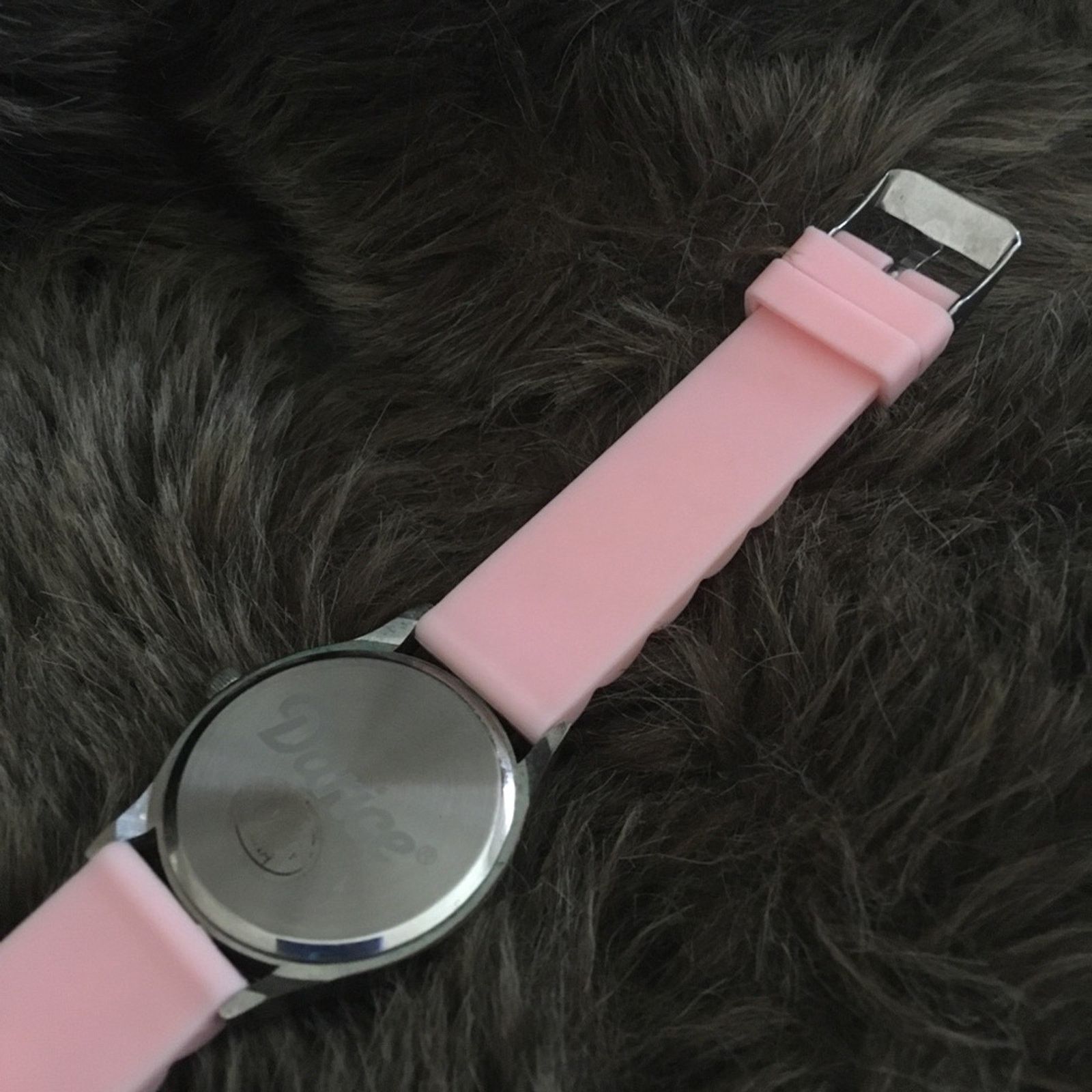 Jewelry Ladies Darice baby pink soft silicone band watch Size ONE SIZE - 9 Thumbnail
