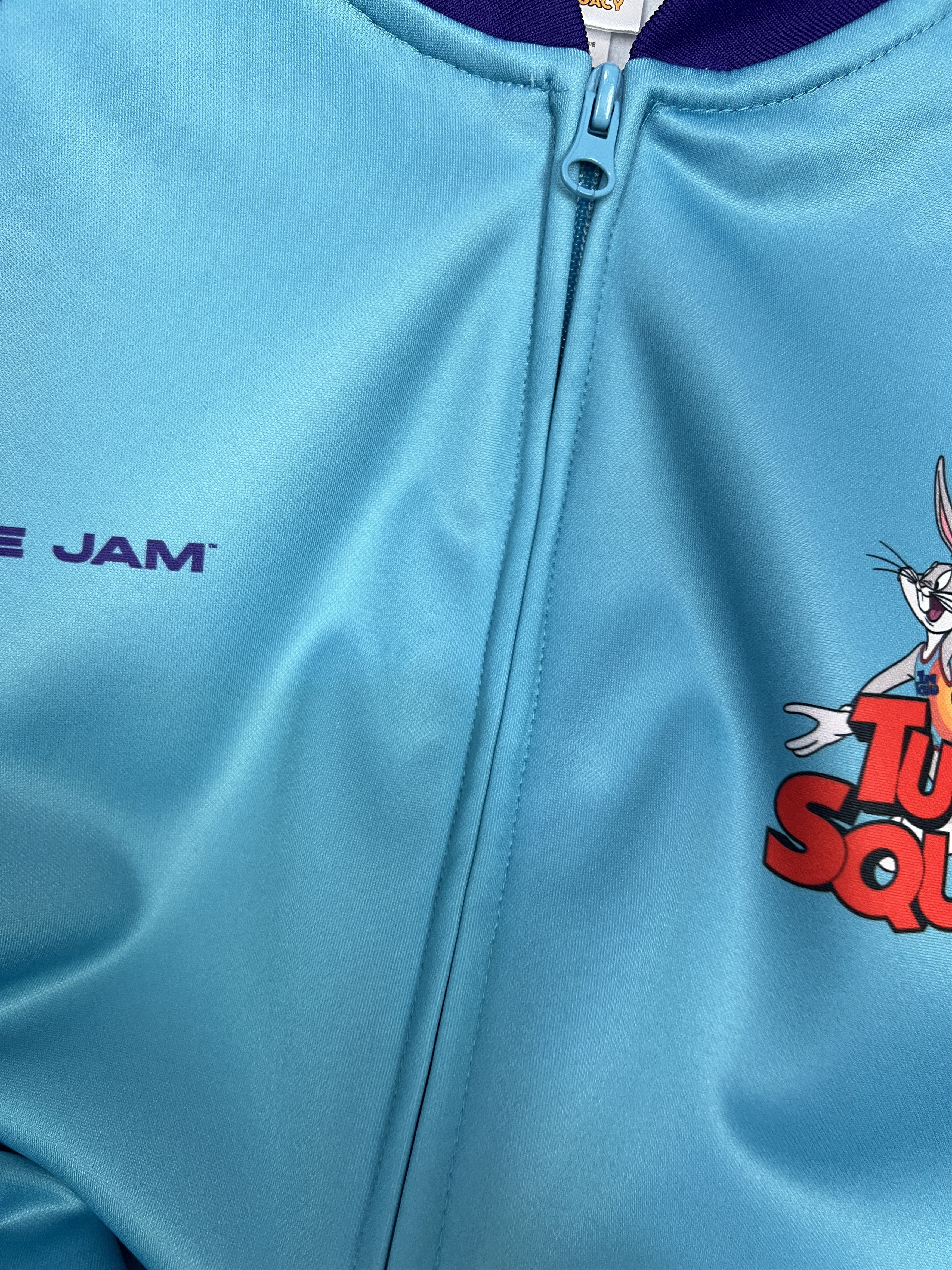 Vintage Space Jam Tune Squad Members Only NBA Blue Jacket Track Top Size US S / EU 44-46 / 1 - 11 Thumbnail