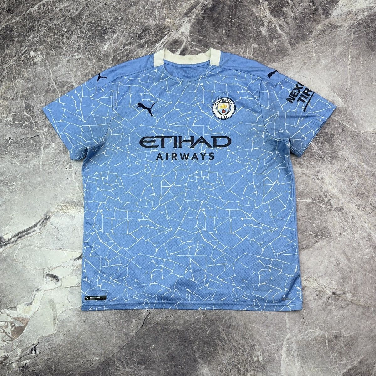 Puma Puma Manchester City Jersey 2020-21 Home Kit Football Shirt Size US XL / EU 56 / 4 - 4 Thumbnail