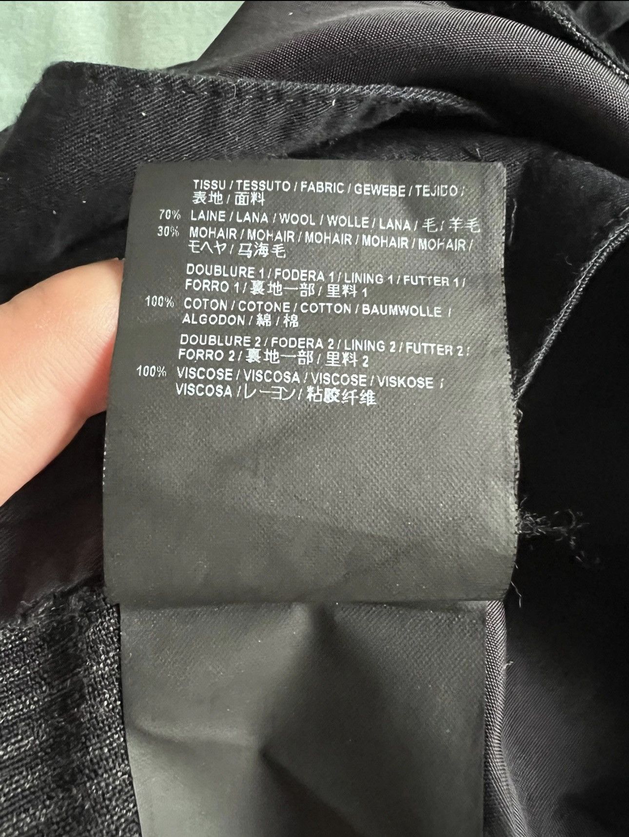Saint Laurent Paris Saint Laurent black and white striped trousers Size 50S - 8 Thumbnail