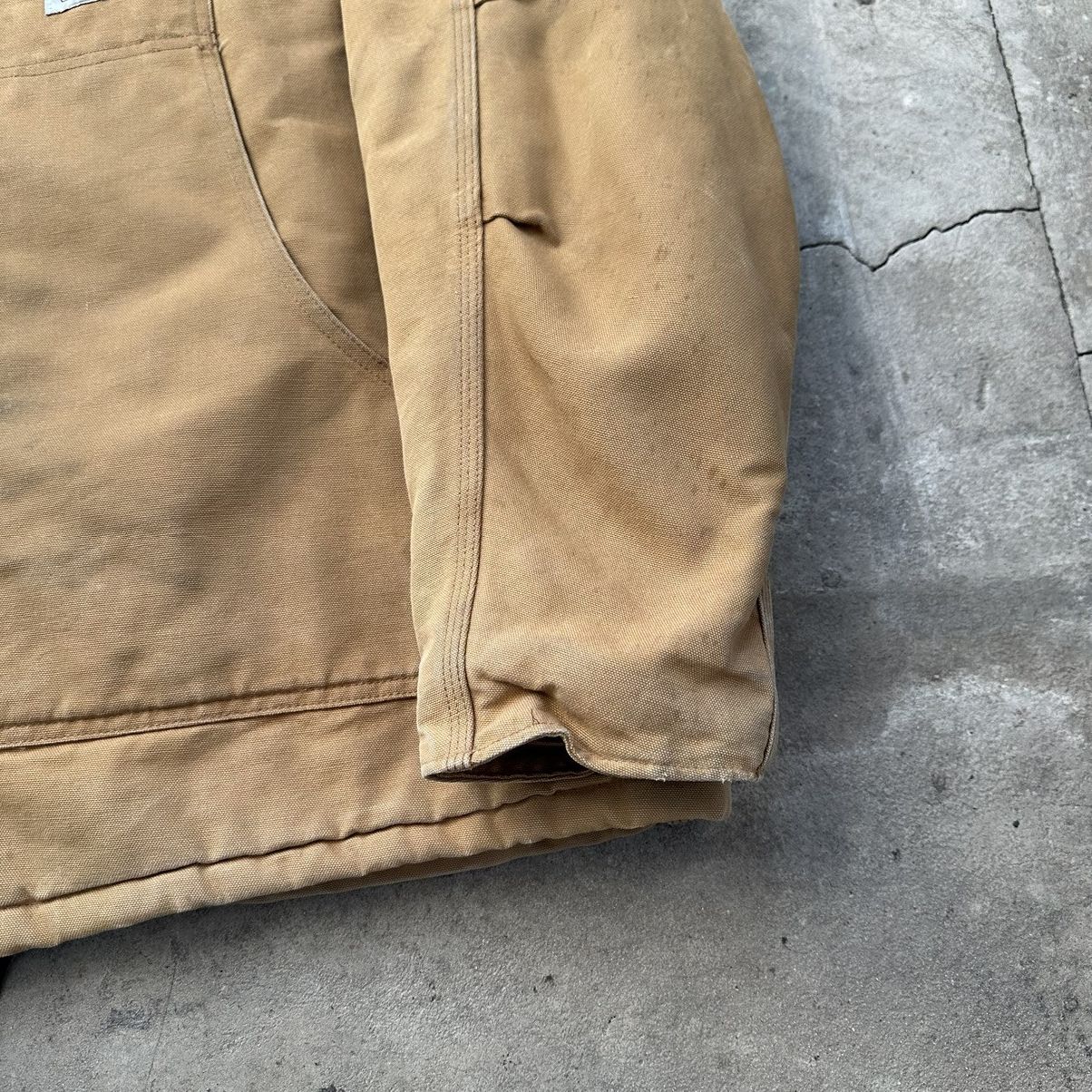 Carhartt Thrashed! VTG 90’s Carhartt Arctic Faded Dirty Work Jacket Size US XXL / EU 58 / 5 - 3 Thumbnail