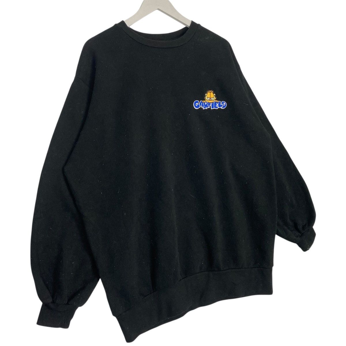 Other Vintage Garfield Big Printed Black SweatshirtCrewneck Size L Size US L / EU 52-54 / 3 - 6 Thumbnail