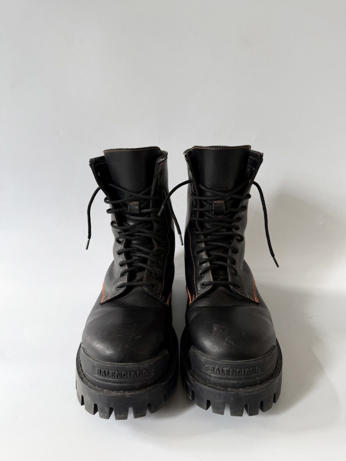 Balenciaga Balenciaga Strike Lace-Up Boots Size US 9.5 / EU 42-43 - 3 Thumbnail