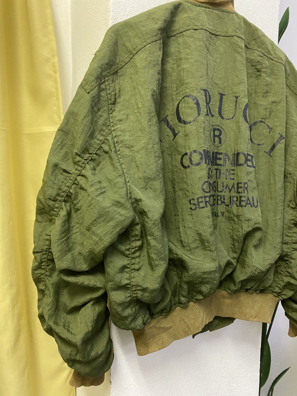Fiorucci × Vintage Vintage 80s Fiorucci Bomber Jacket Size US L / EU 52-54 / 3 - 13 Thumbnail