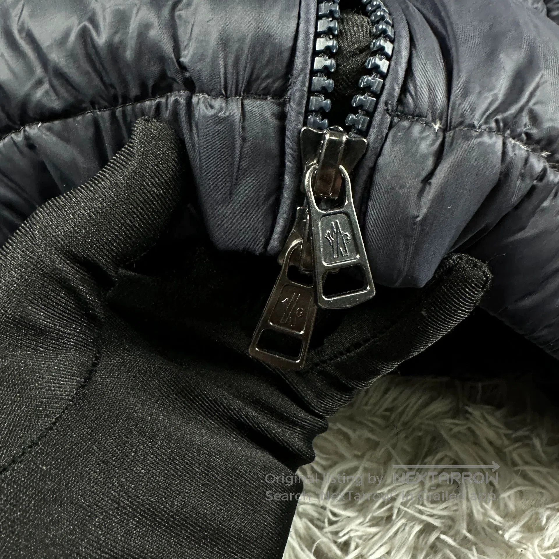 Moncler Moncler Willm Men's Blue Down Jacket. Size US XXL / EU 58 / 5 - 4 Thumbnail