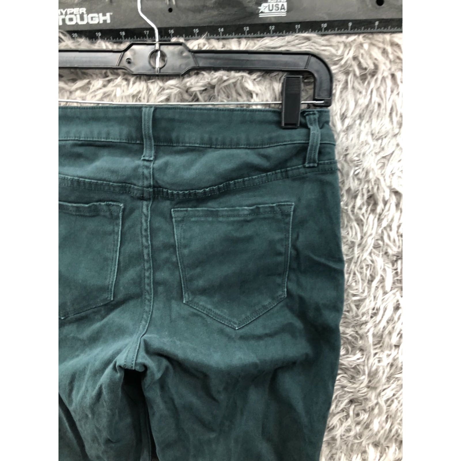 Old Navy Old Navy Chino Pants Womens Size 4 Mid Rise Skinny Green Size 27" / US 4 / IT 40 - 6 Thumbnail