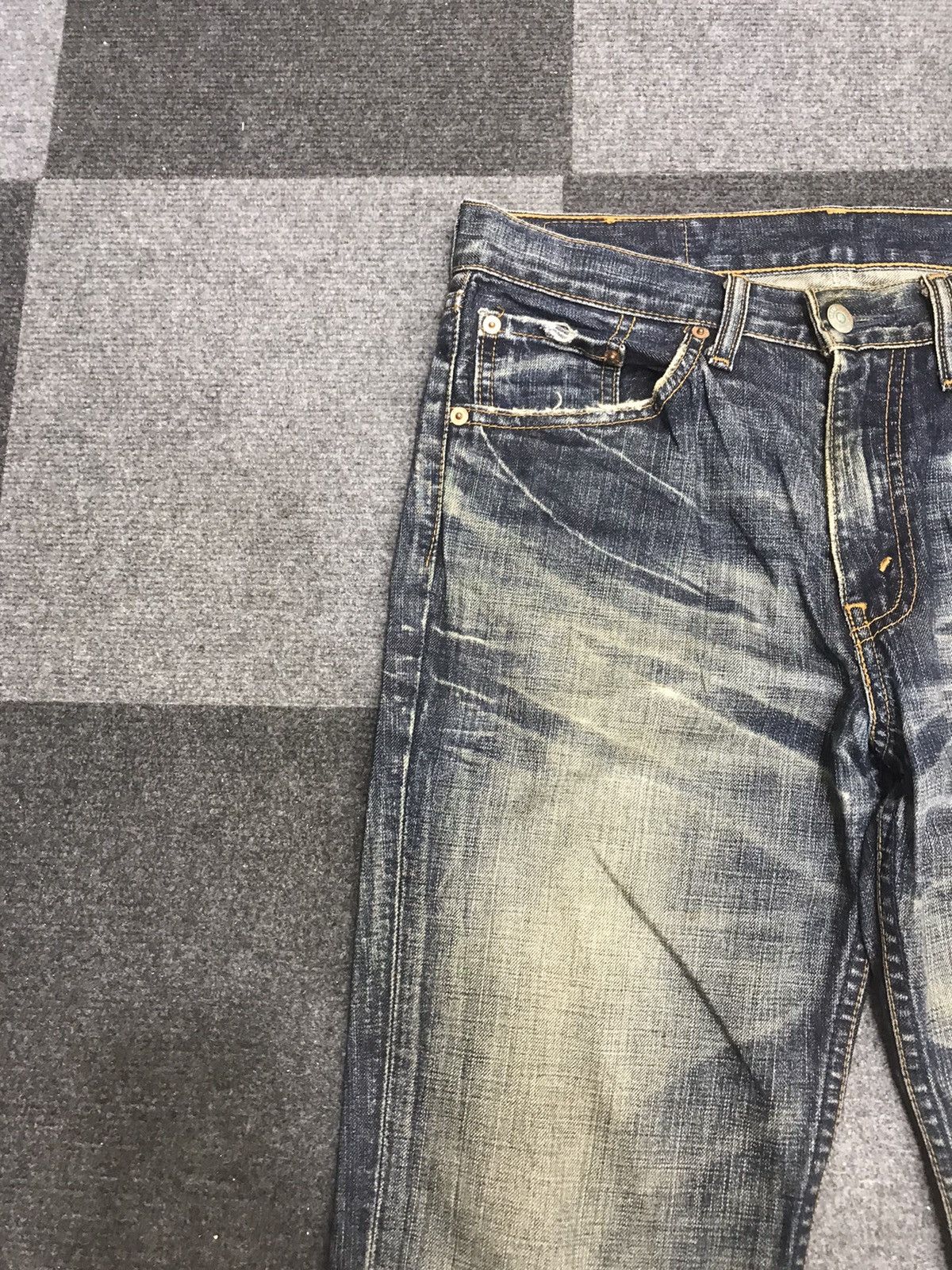 Levi's 🔥Flare🔥Vintage Flare Levis 517 Distressed Jeans Size US 31 - 3 Thumbnail